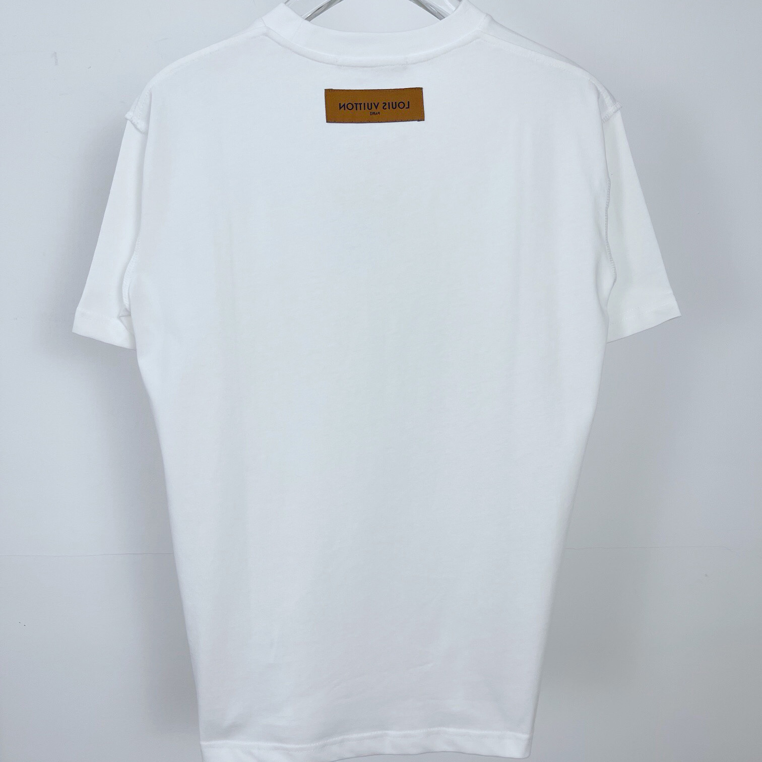 Louis Vuitton Logo Cotton T-Shirt    - PerfectKickZ