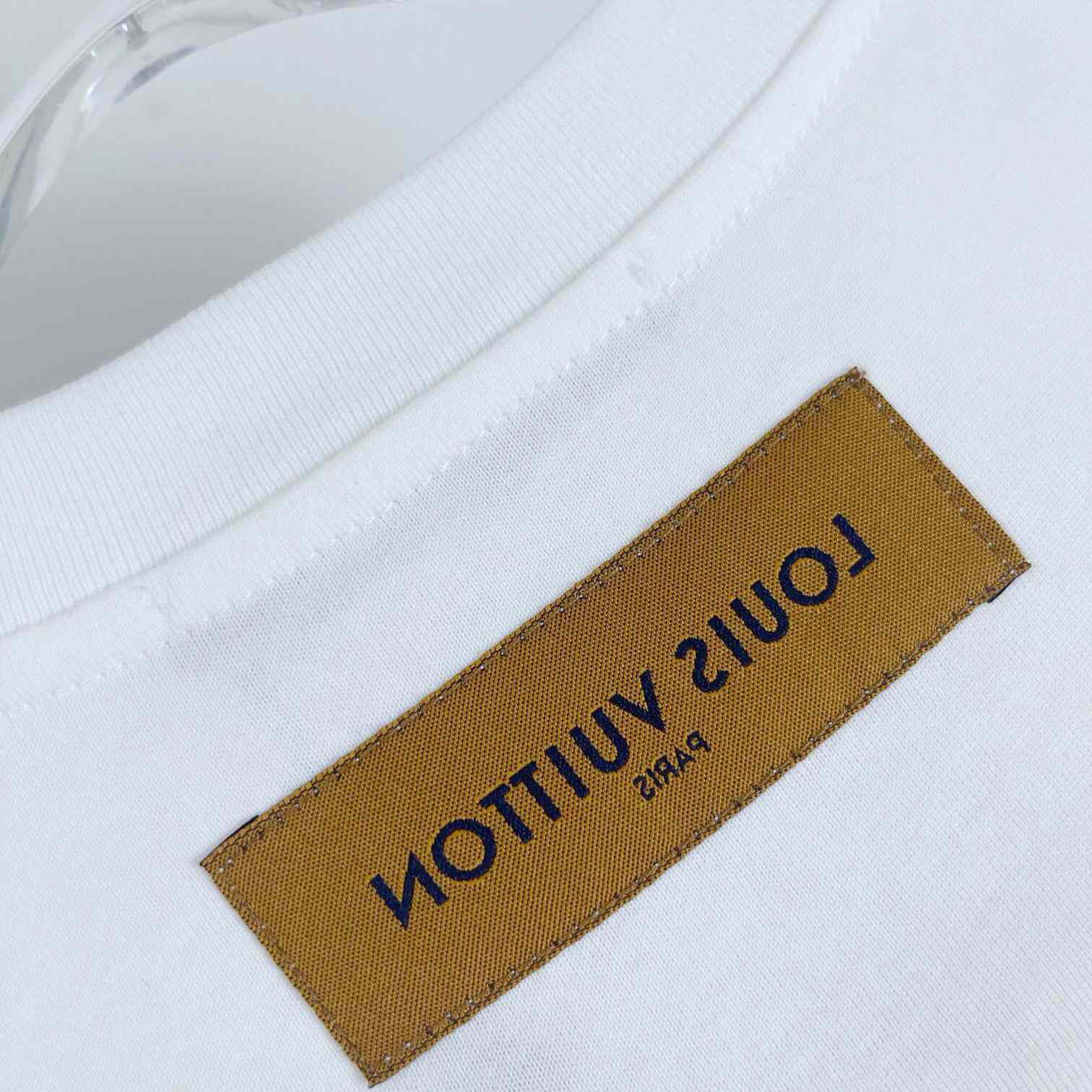 Louis Vuitton Logo Cotton T-Shirt    - PerfectKickZ