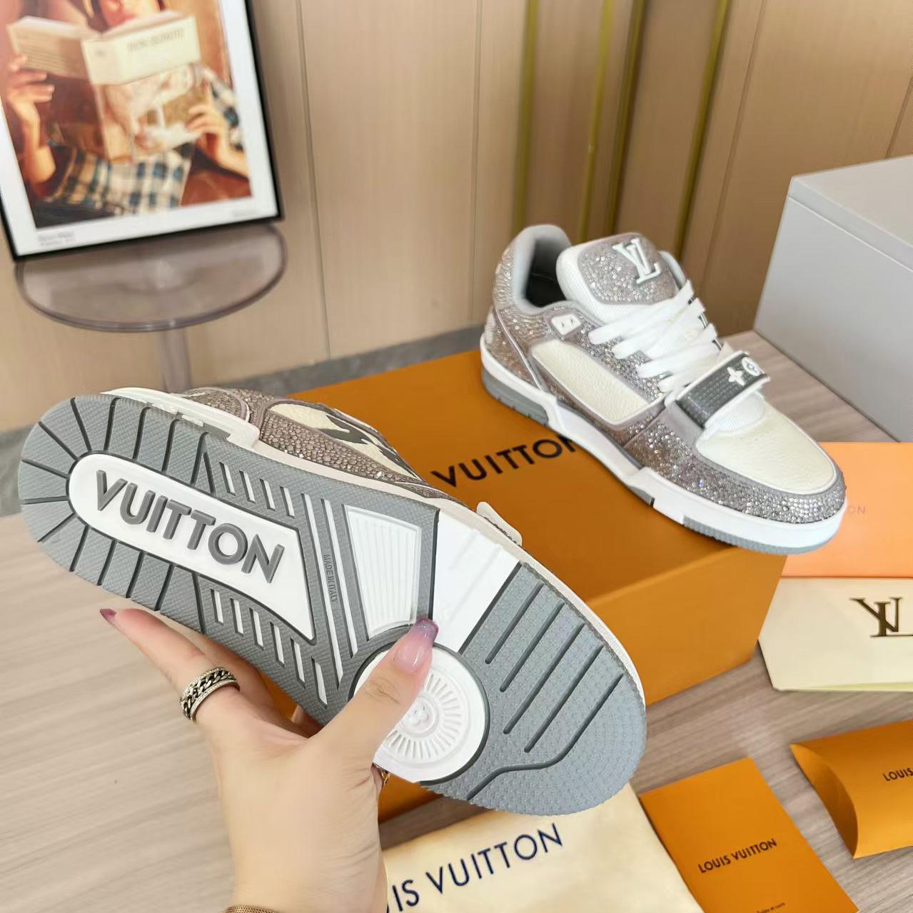 Louis Vuitton LV Trainer Sneaker   - PerfectKickZ