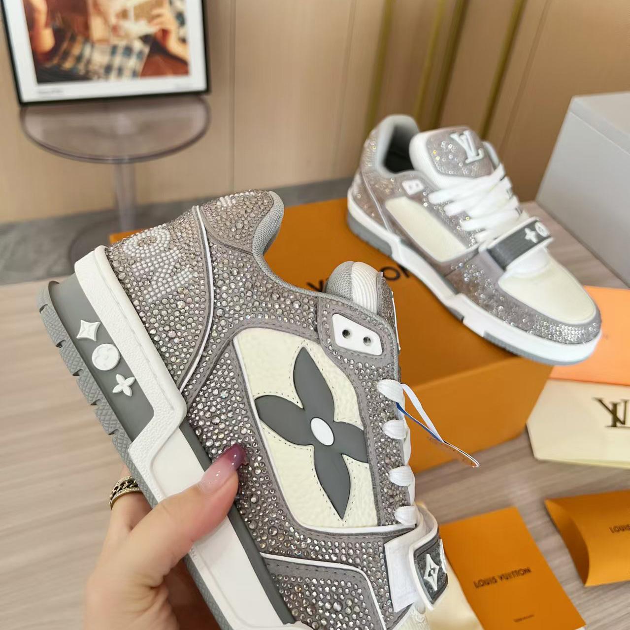Louis Vuitton LV Trainer Sneaker   - PerfectKickZ