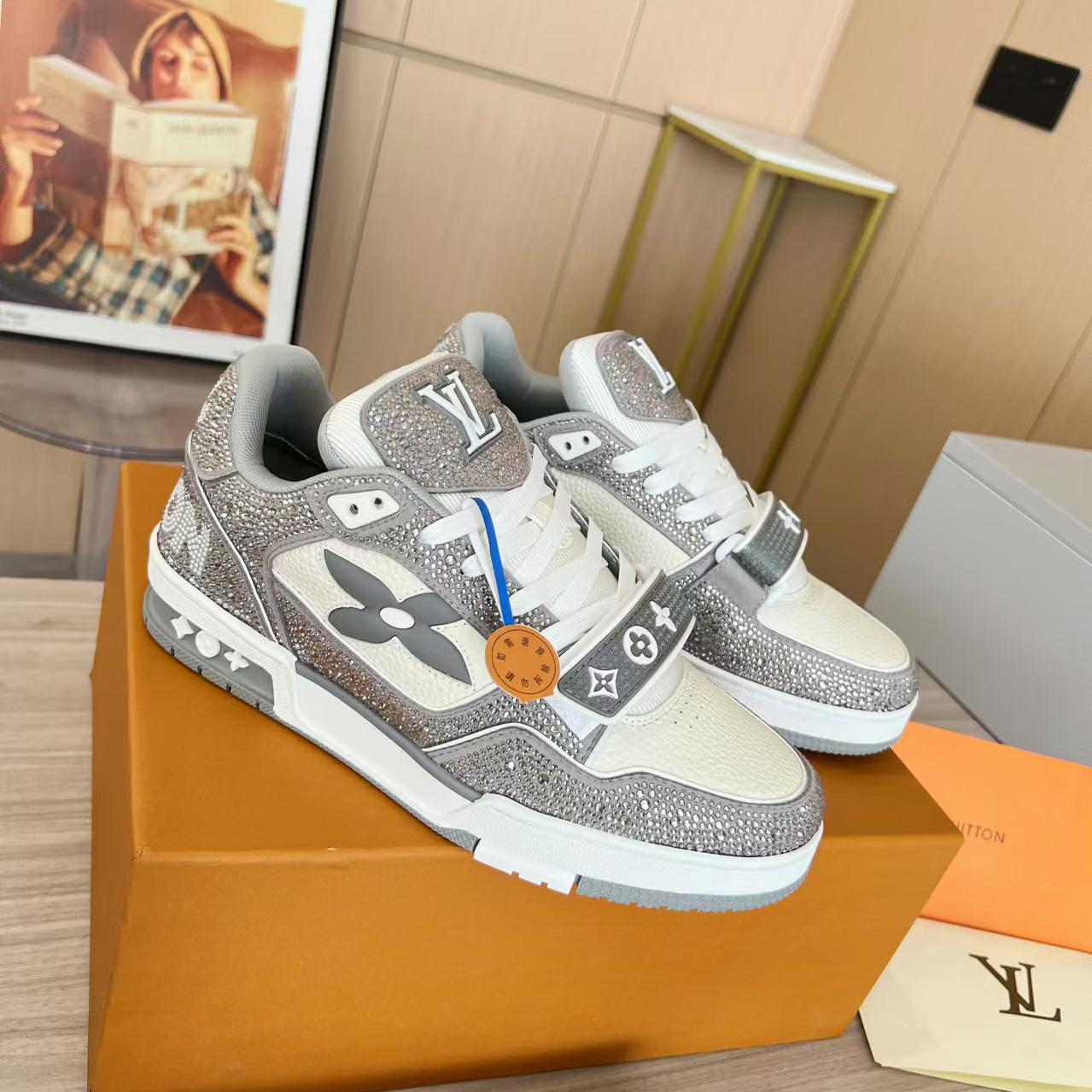 Louis Vuitton LV Trainer Sneaker   - PerfectKickZ