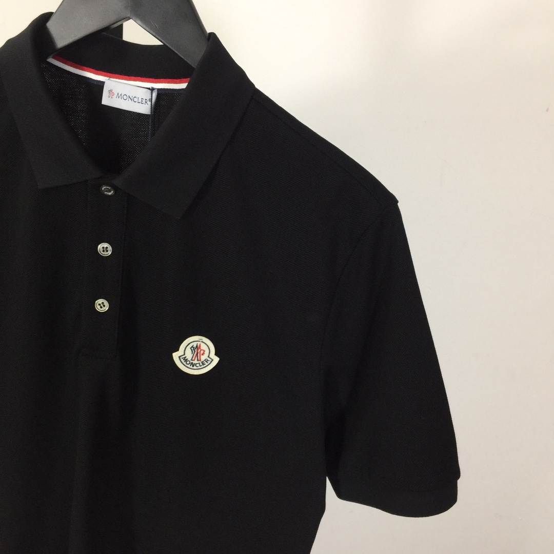 Moncler Logo Cotton Polo Shirt - PerfectKickZ