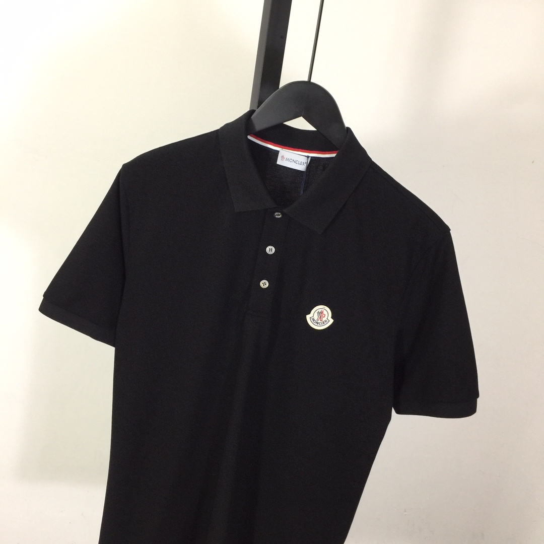 Moncler Logo Cotton Polo Shirt - PerfectKickZ