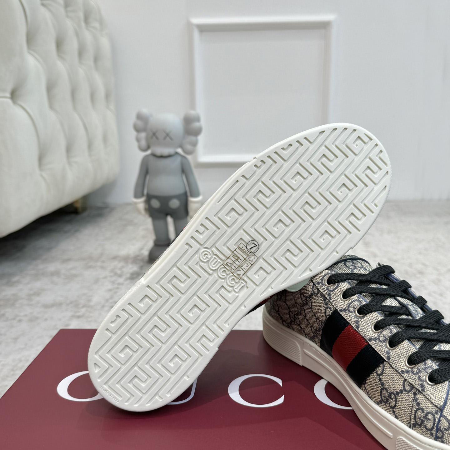 Gucci Ace Sneaker With Web - PerfectKickZ
