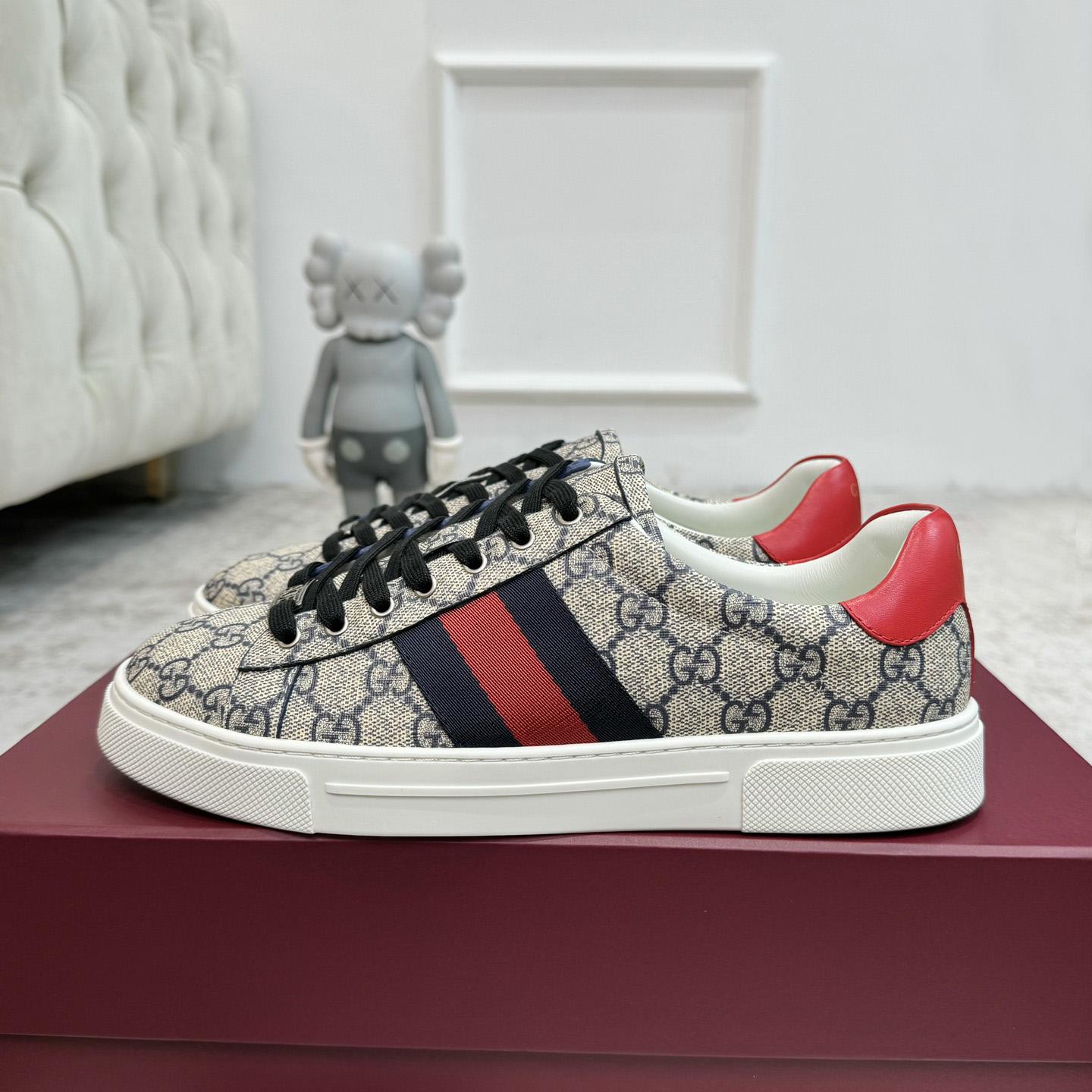 Gucci Ace Sneaker With Web - PerfectKickZ