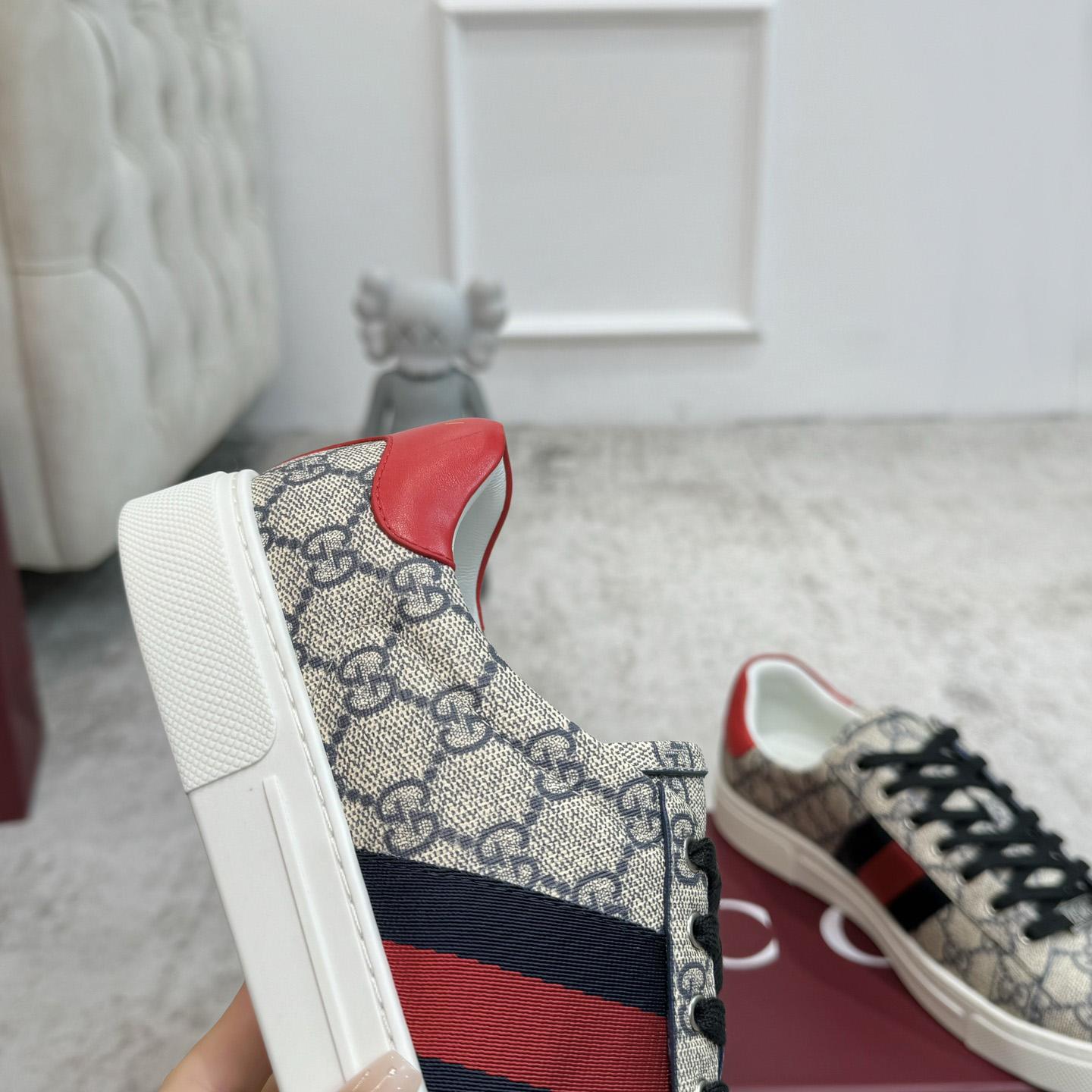 Gucci Ace Sneaker With Web - PerfectKickZ