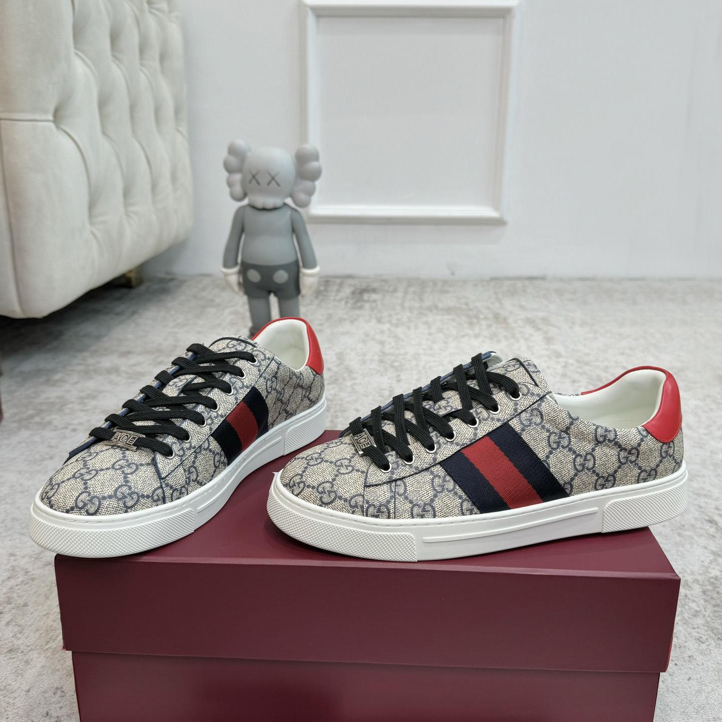 Gucci Ace Sneaker With Web - PerfectKickZ