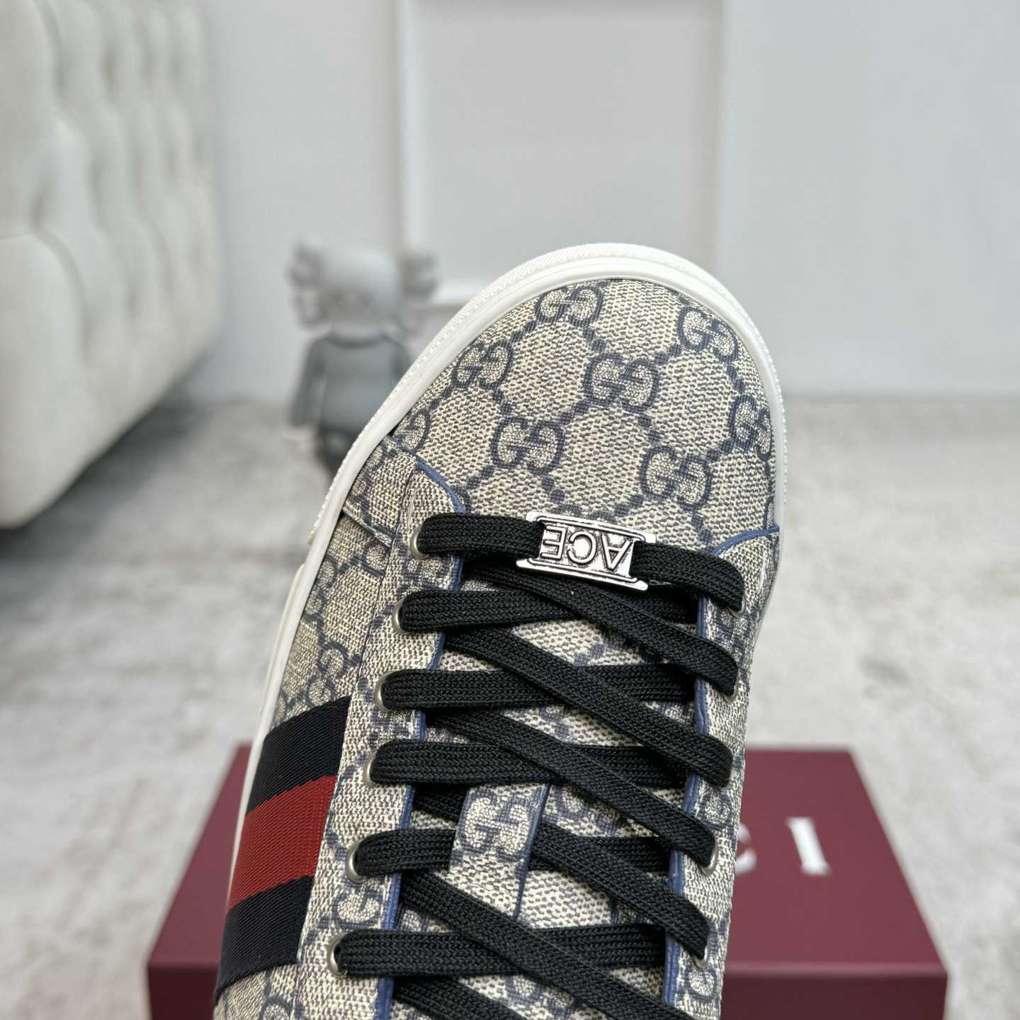 Gucci Ace Sneaker With Web - PerfectKickZ