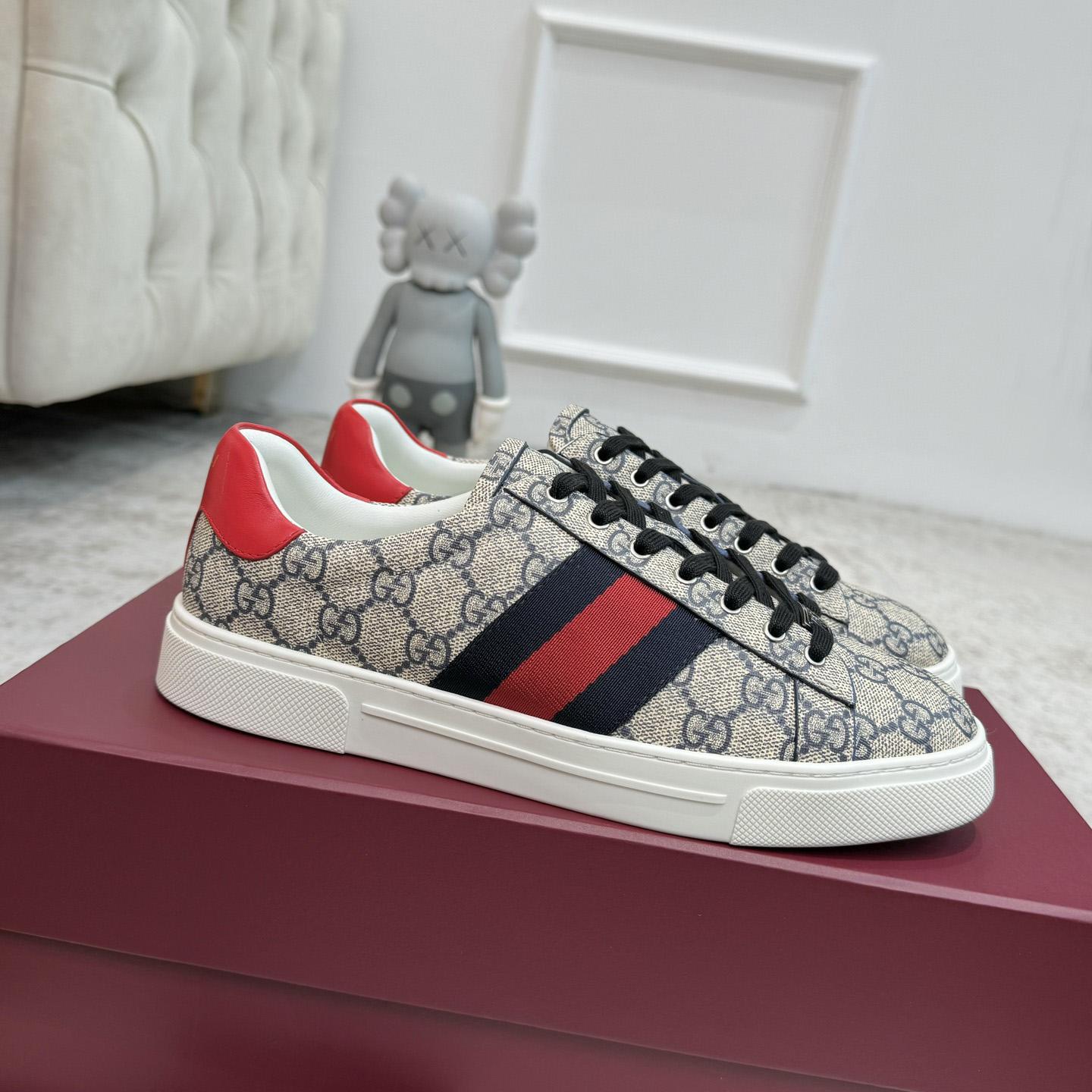 Gucci Ace Sneaker With Web - PerfectKickZ