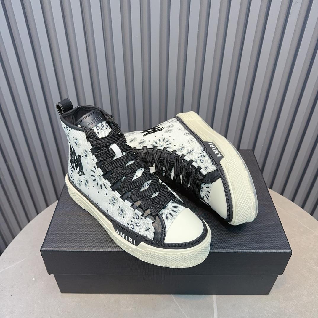 Amiri Court High 'Bandana - White'  - PerfectKickZ