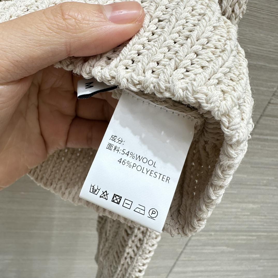 Brunello Cucinelli Jute And Cotton Cable & Mesh Sweater - PerfectKickZ