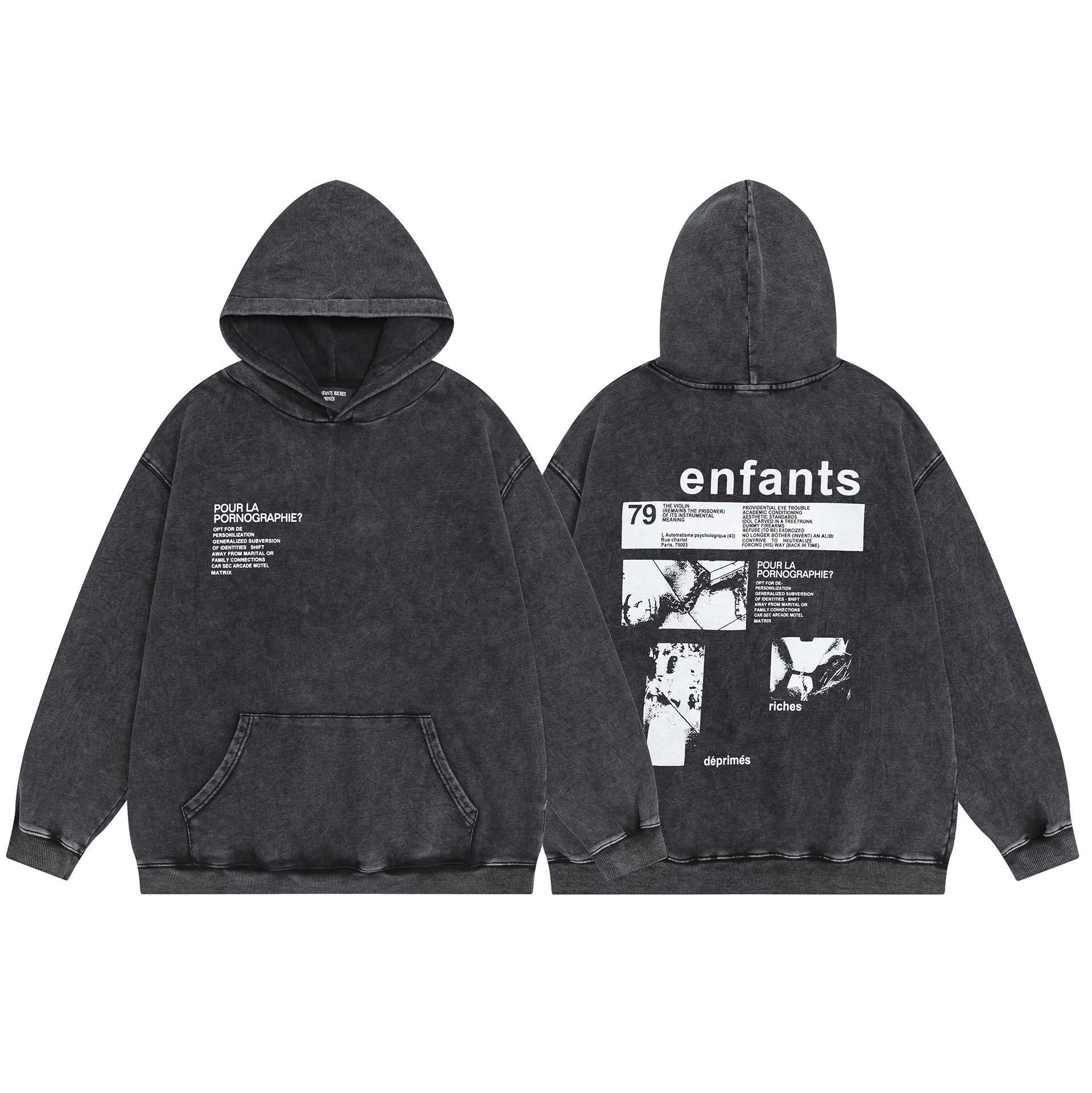 Enfants Riches Deprimes Cotton Hoodie - PerfectKickZ