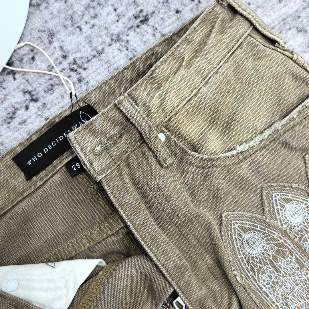 Who Decides War Techno Denim Jeans   HM689 - PerfectKickZ