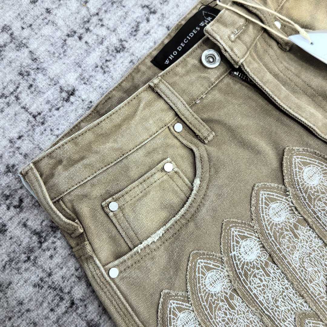 Who Decides War Techno Denim Jeans   HM689 - PerfectKickZ