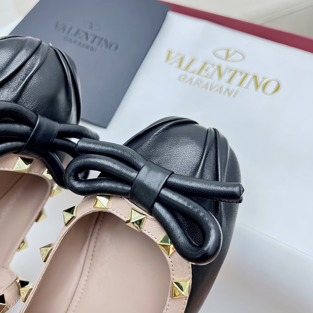 Valenti Rockstud Ballerinas - PerfectKickZ