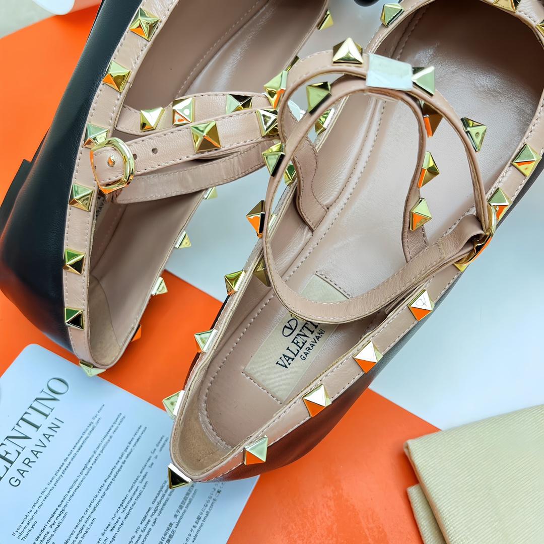 Valenti Rockstud Ballerinas - PerfectKickZ
