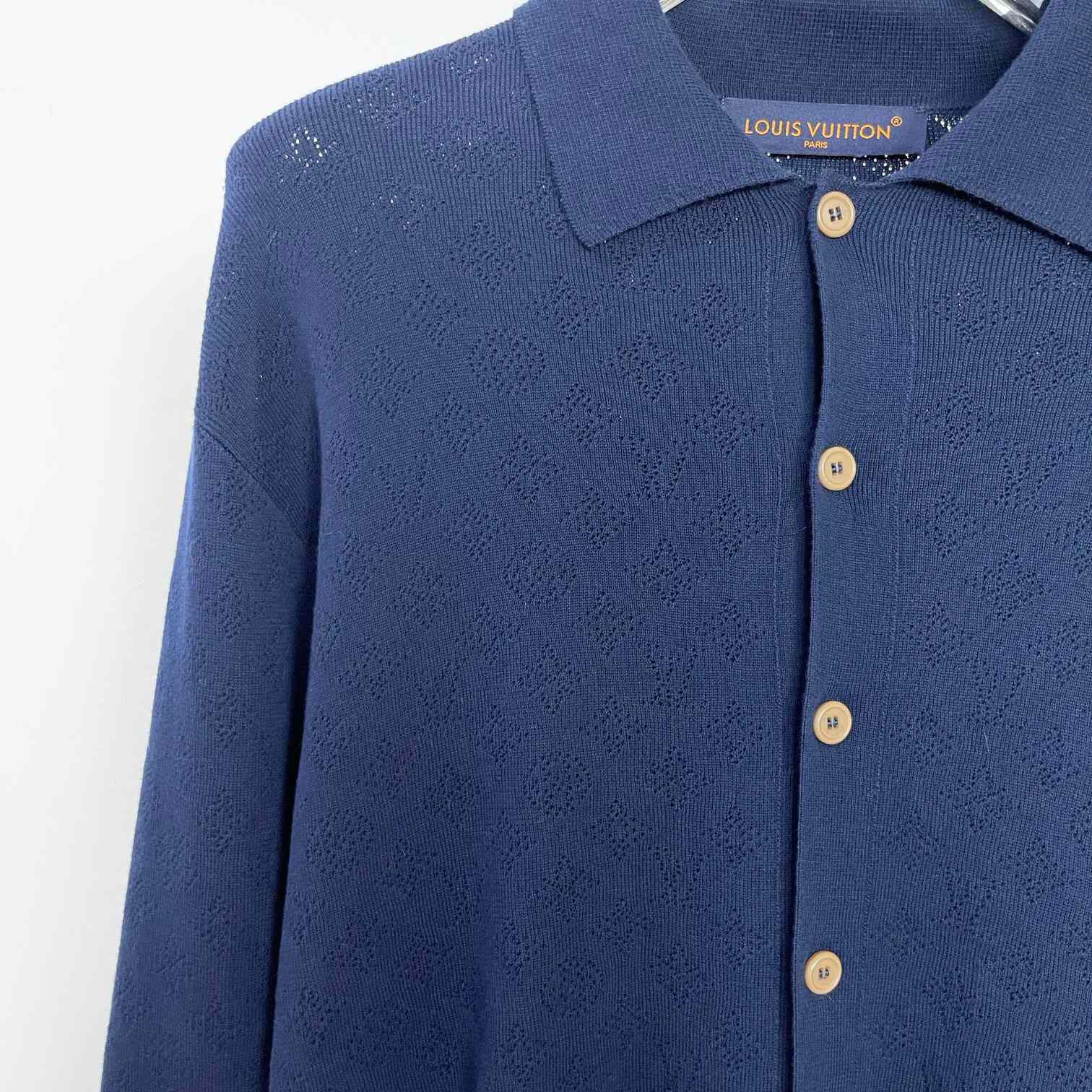 Louis Vuitton Wool Cardigan - PerfectKickZ