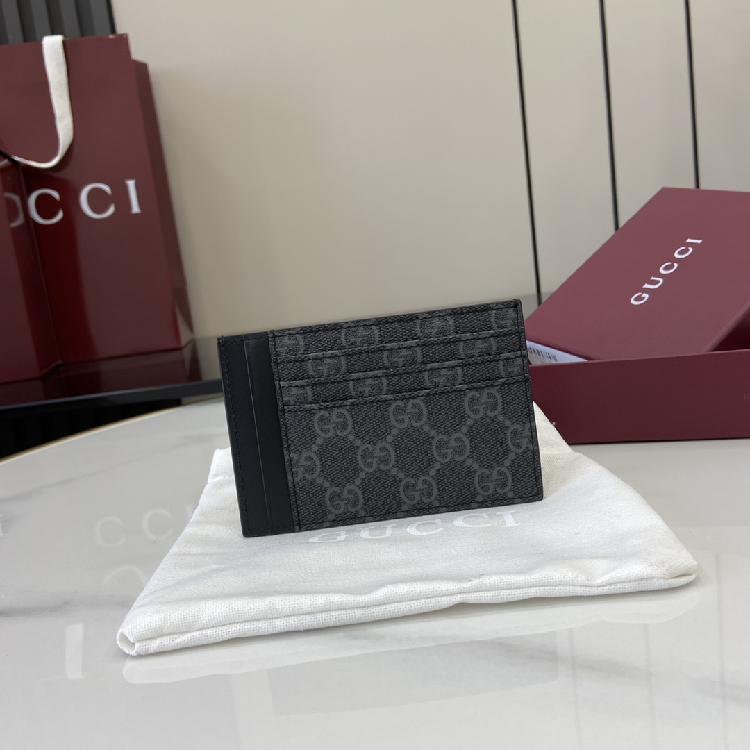 Gucci GG Emblem Card Case  - PerfectKickZ