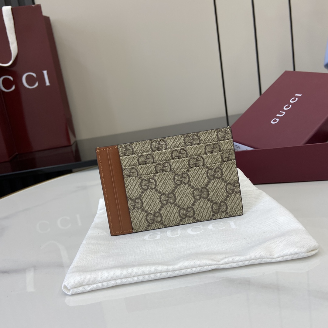 Gucci GG Emblem Card Case  - PerfectKickZ