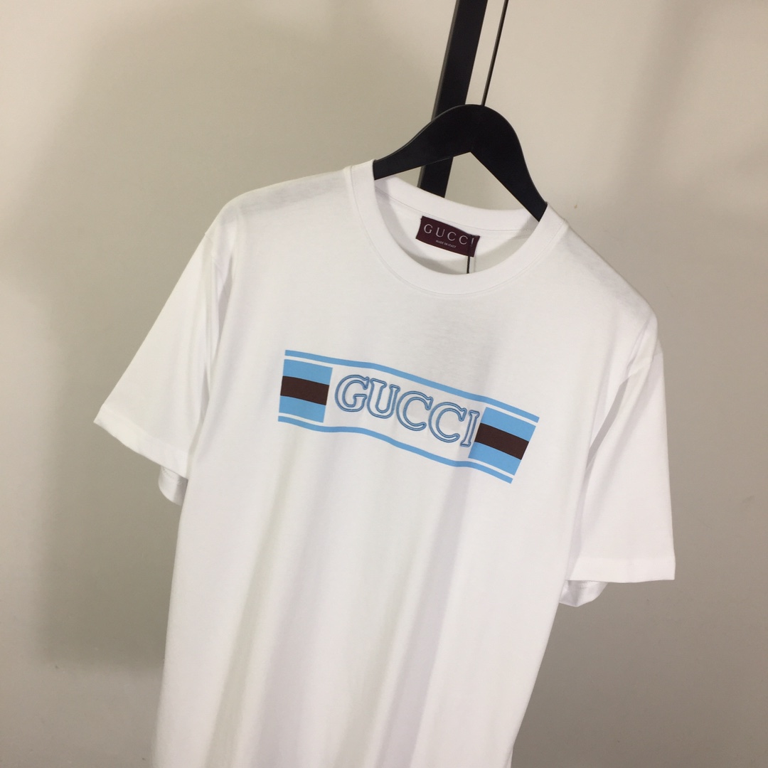 Gucci Cotton Jersey T-shirt With Print  - PerfectKickZ