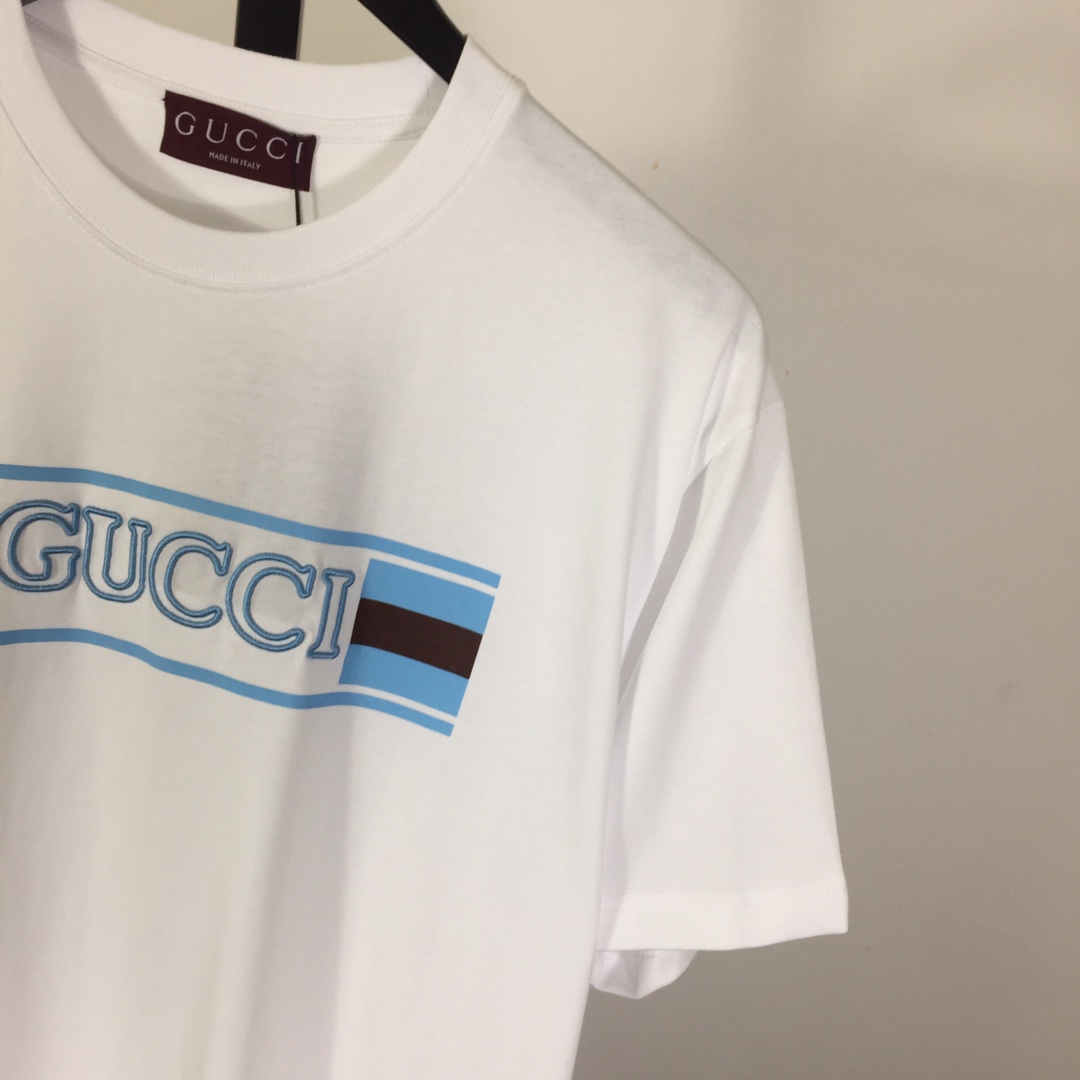 Gucci Cotton Jersey T-shirt With Print  - PerfectKickZ