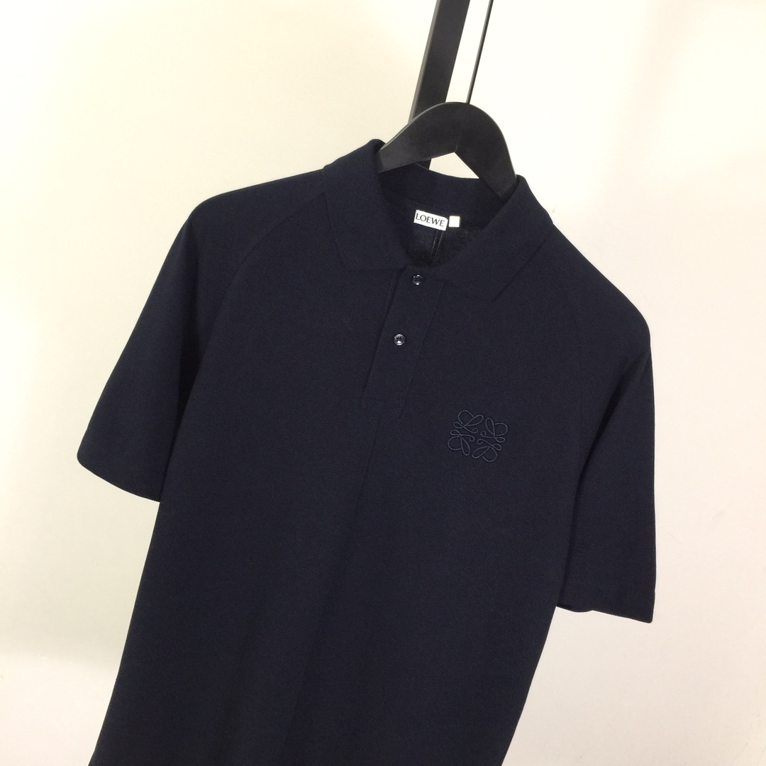 Loewe Logo Cotton Polo Shirt - PerfectKickZ