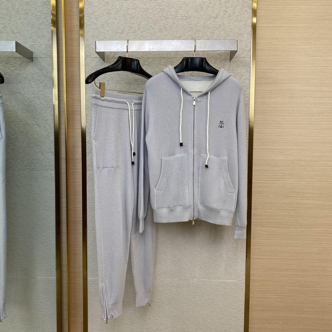 Brunello Cucinelli Hoodie And Pants - PerfectKickZ