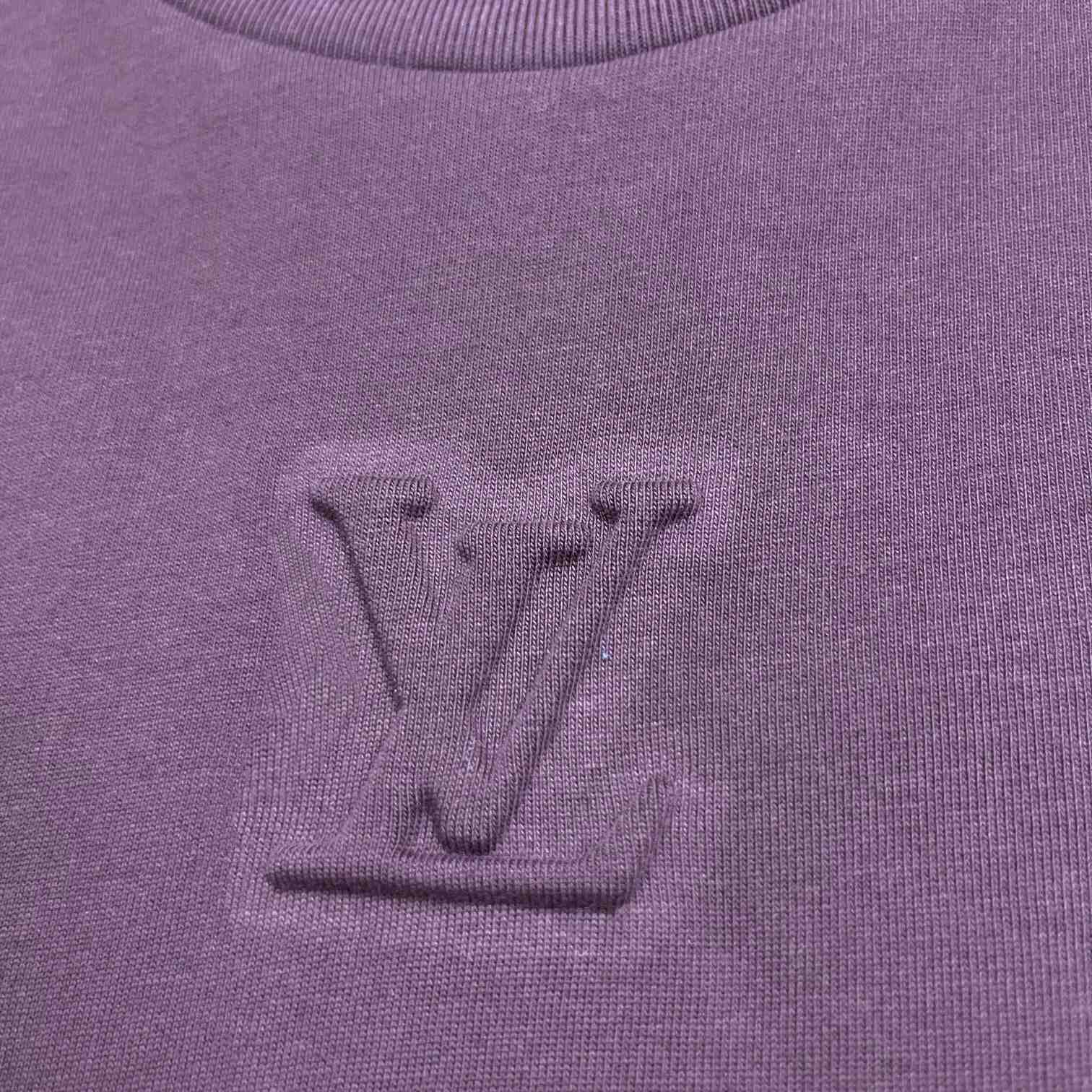 Louis Vuitton Logo Cotton T-Shirt    - PerfectKickZ