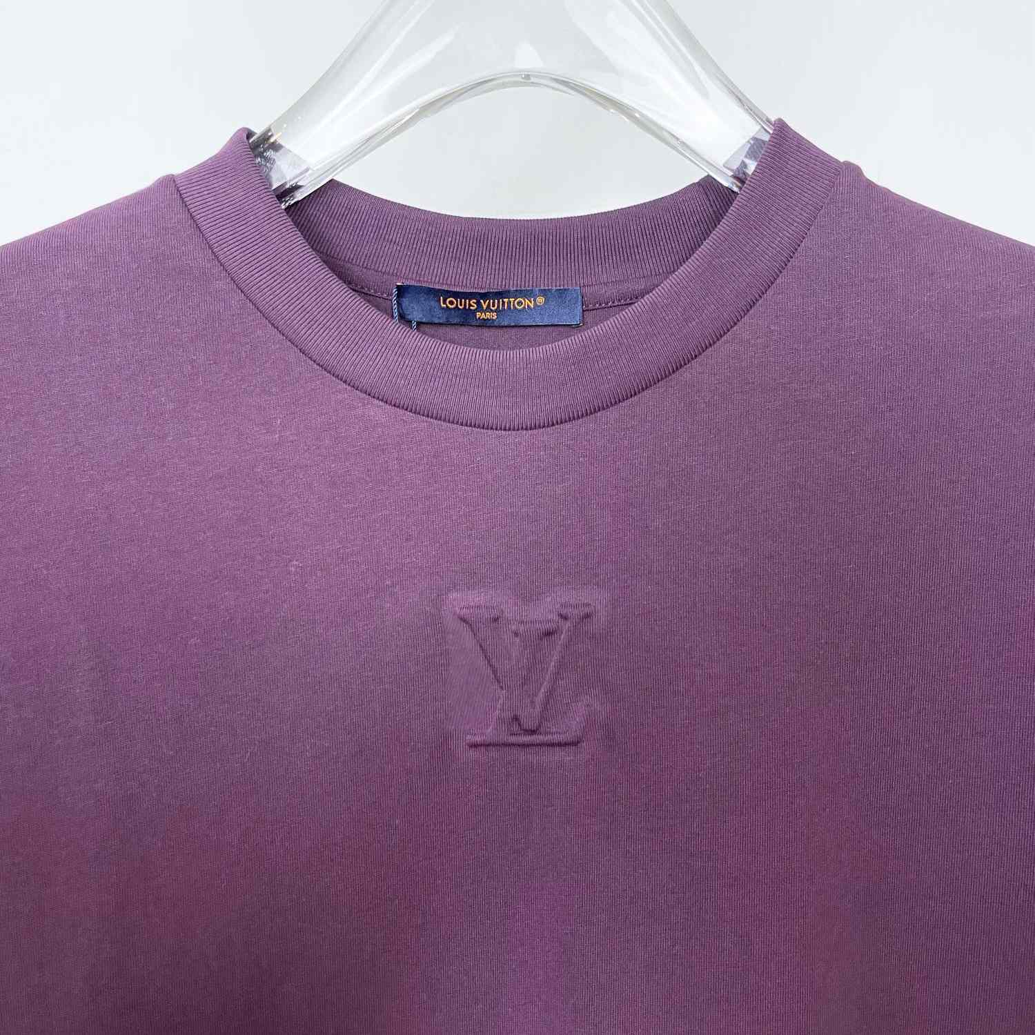 Louis Vuitton Logo Cotton T-Shirt    - PerfectKickZ