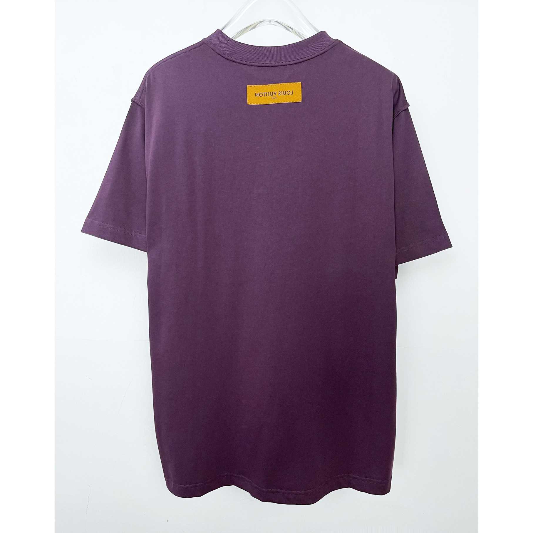 Louis Vuitton Logo Cotton T-Shirt    - PerfectKickZ