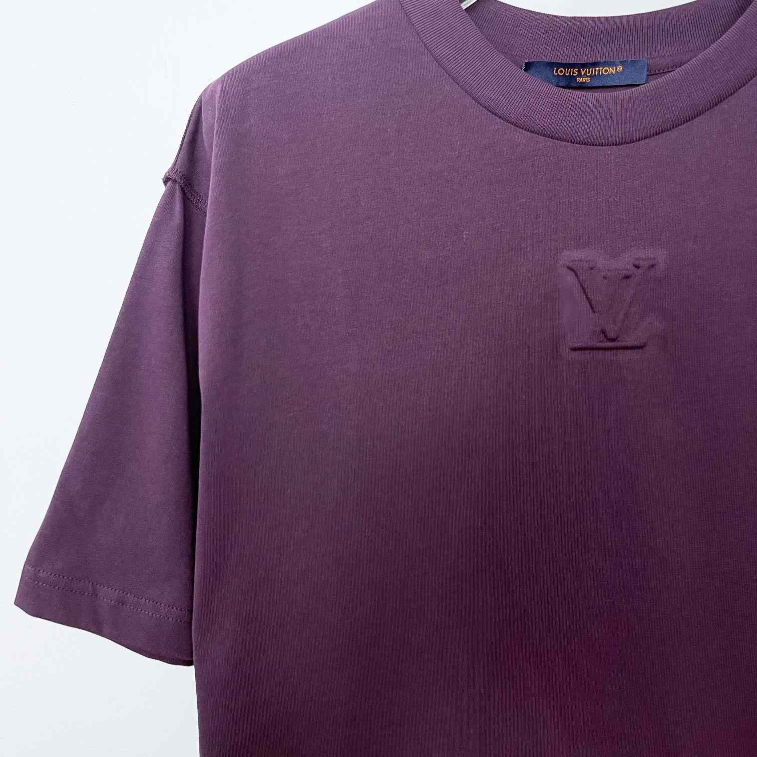 Louis Vuitton Logo Cotton T-Shirt    - PerfectKickZ