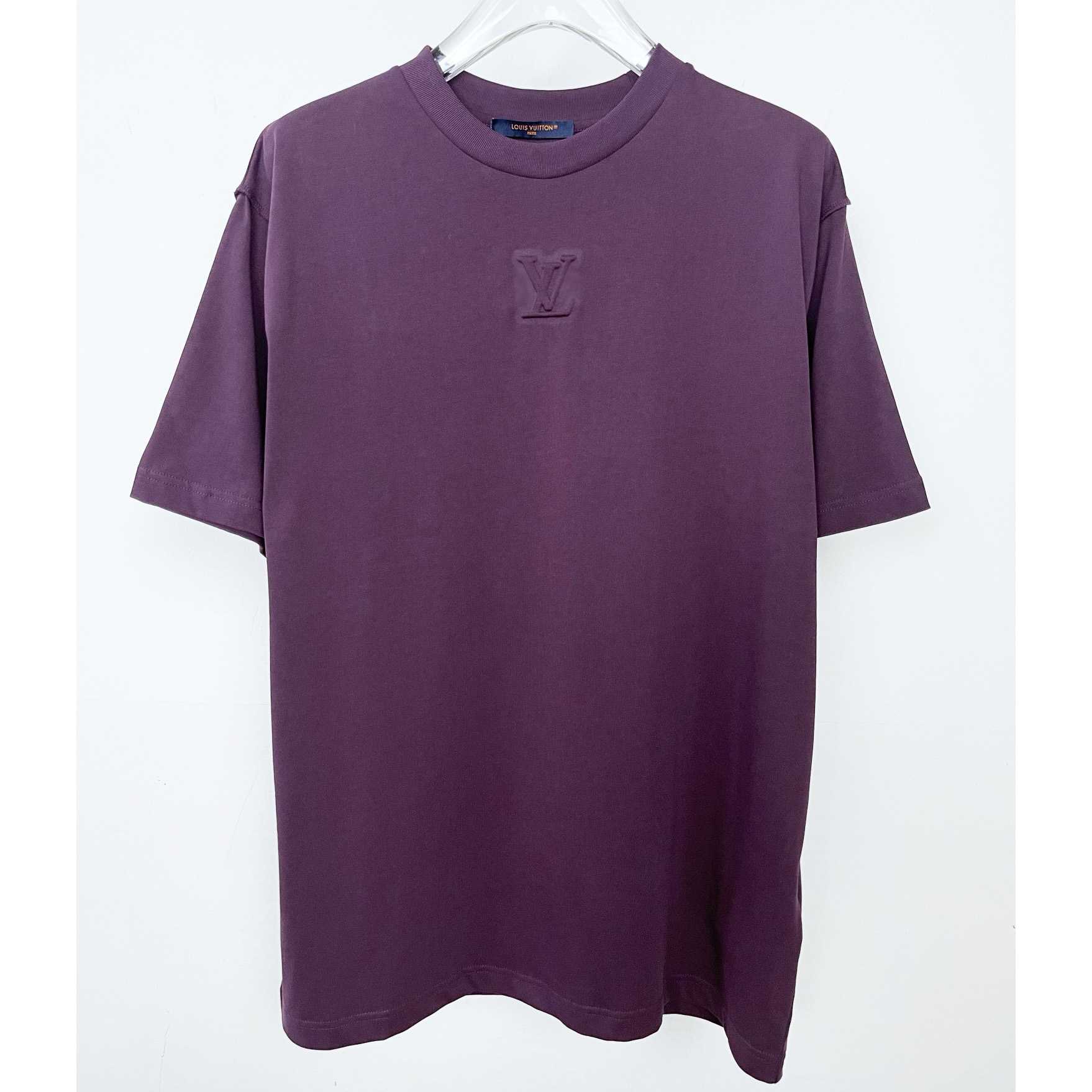 Louis Vuitton Logo Cotton T-Shirt    - PerfectKickZ
