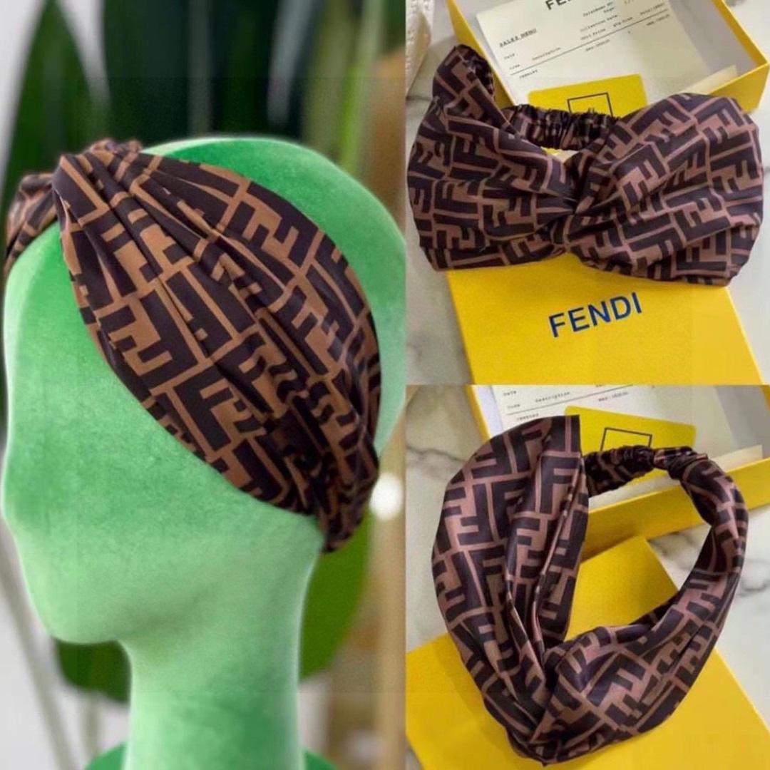Fendi Logo Printed Headband - 