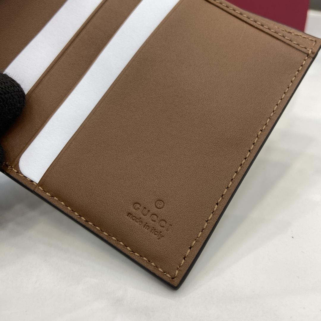 Gucci GG Emblem Bi-fold Wallet  - PerfectKickZ
