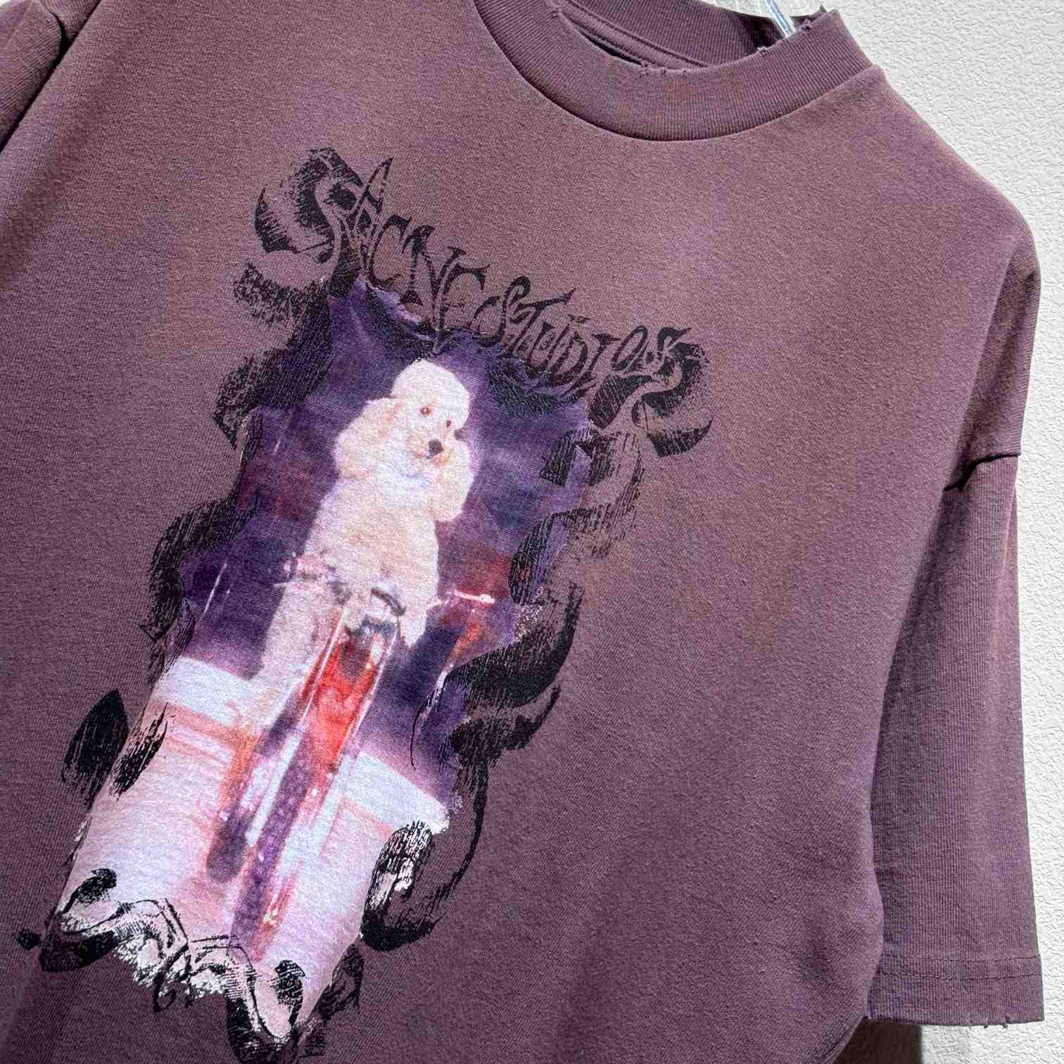 Acne Studios Layered Print T-shirt - PerfectKickZ