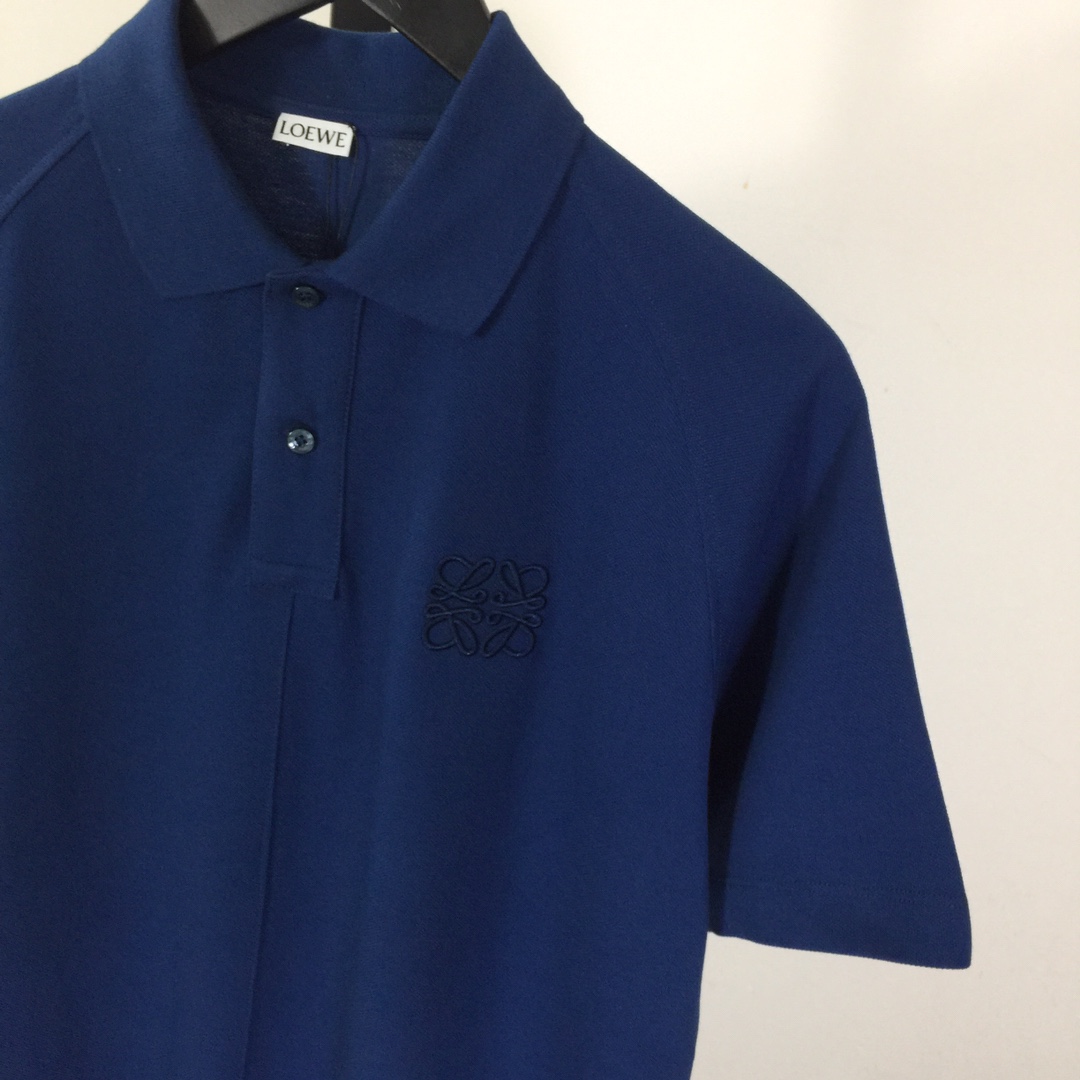 Loewe Logo Cotton Polo Shirt - PerfectKickZ