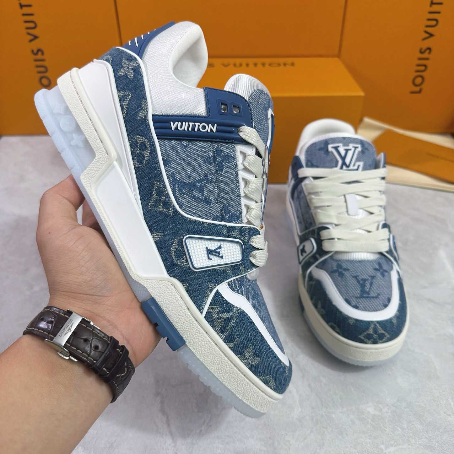 Louis Vuitton LV Trainer Sneaker  1ADHHX - PerfectKickZ