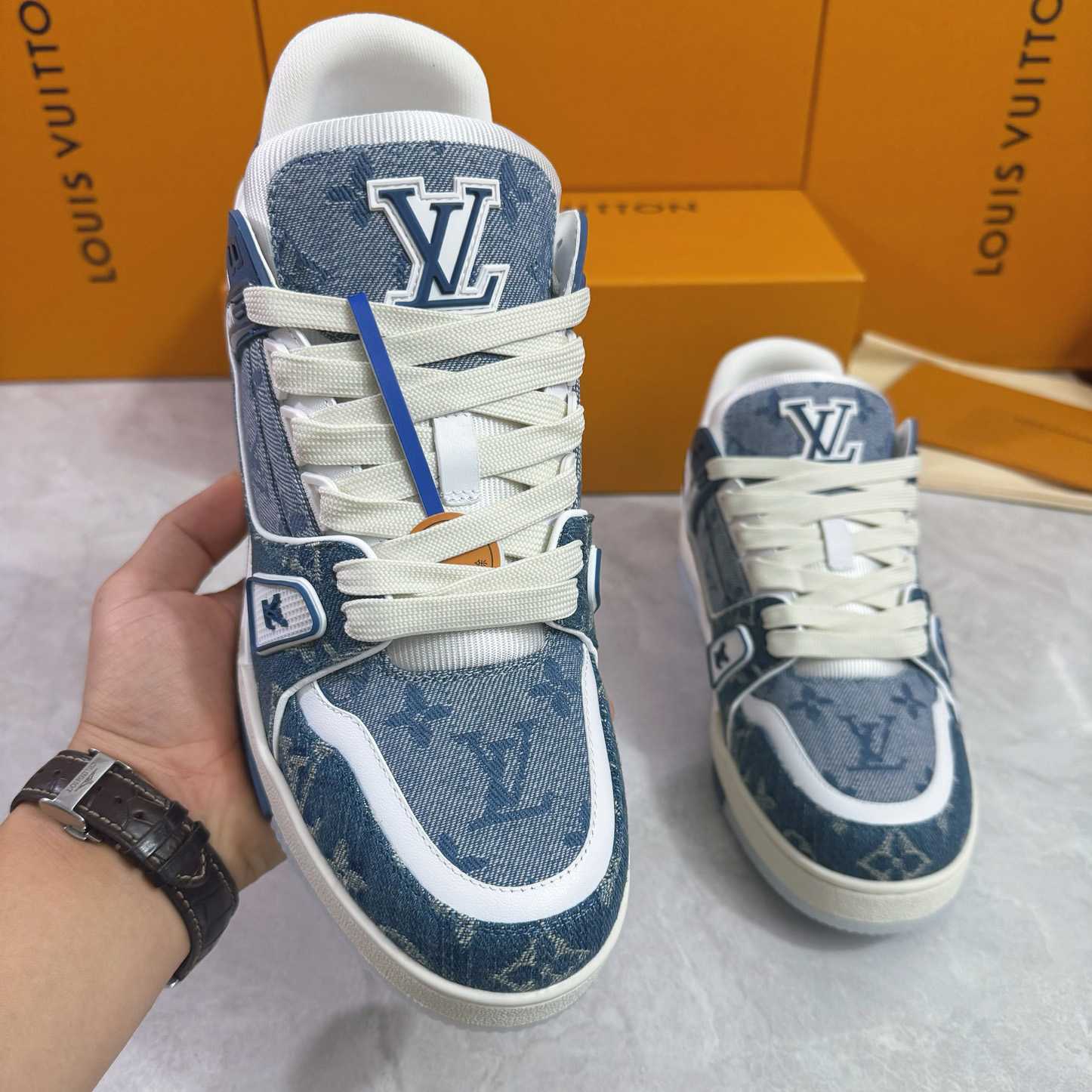 Louis Vuitton LV Trainer Sneaker  1ADHHX - PerfectKickZ