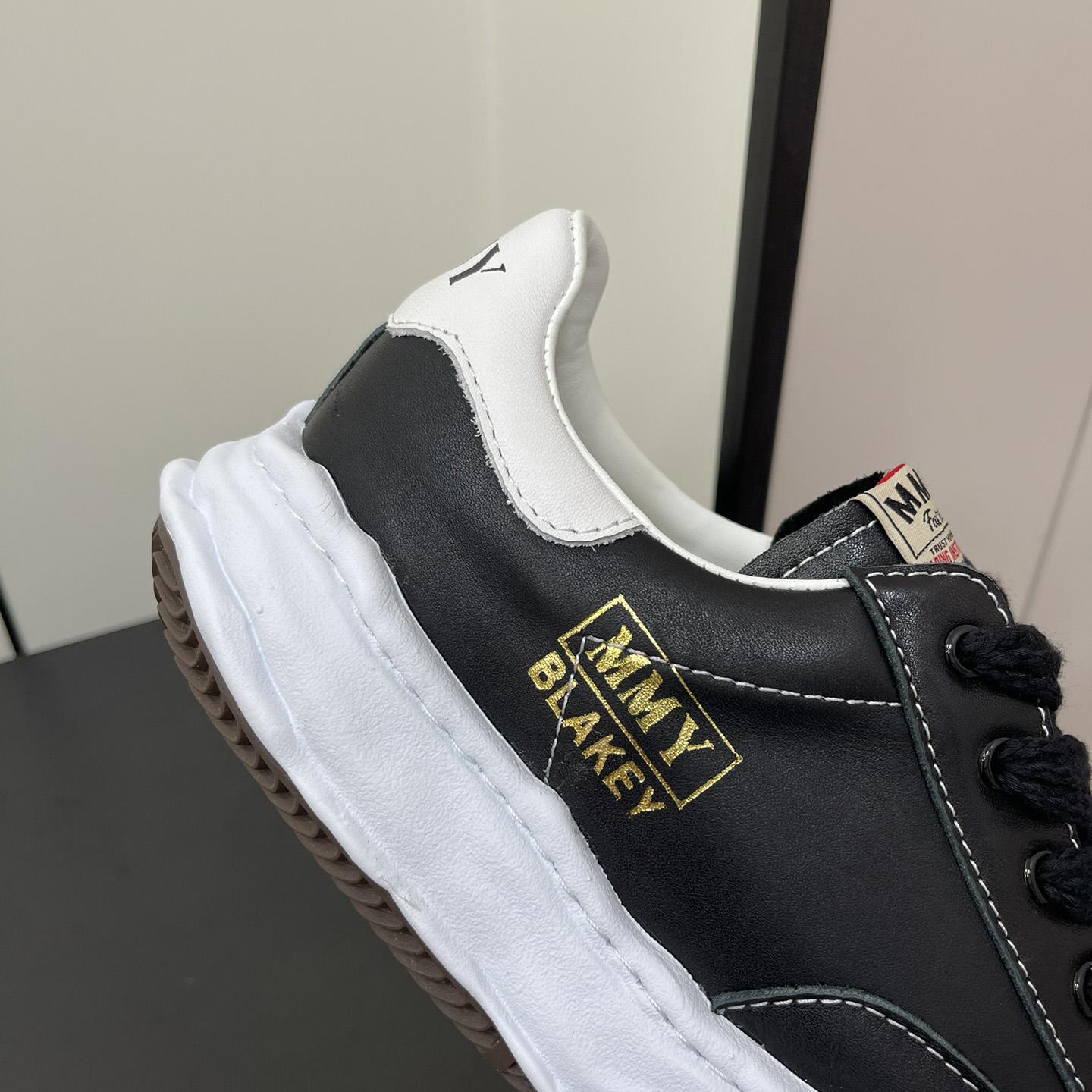 Maison Mihara Yasuhiro Blakey OG Sole Leather Sneakers - PerfectKickZ