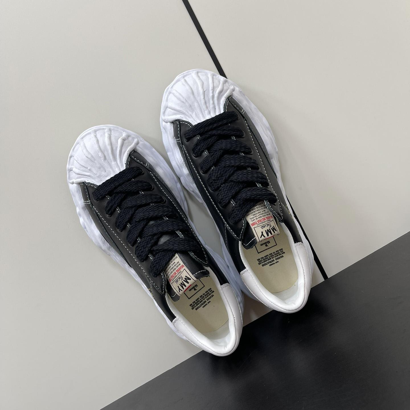 Maison Mihara Yasuhiro Blakey OG Sole Leather Sneakers - PerfectKickZ