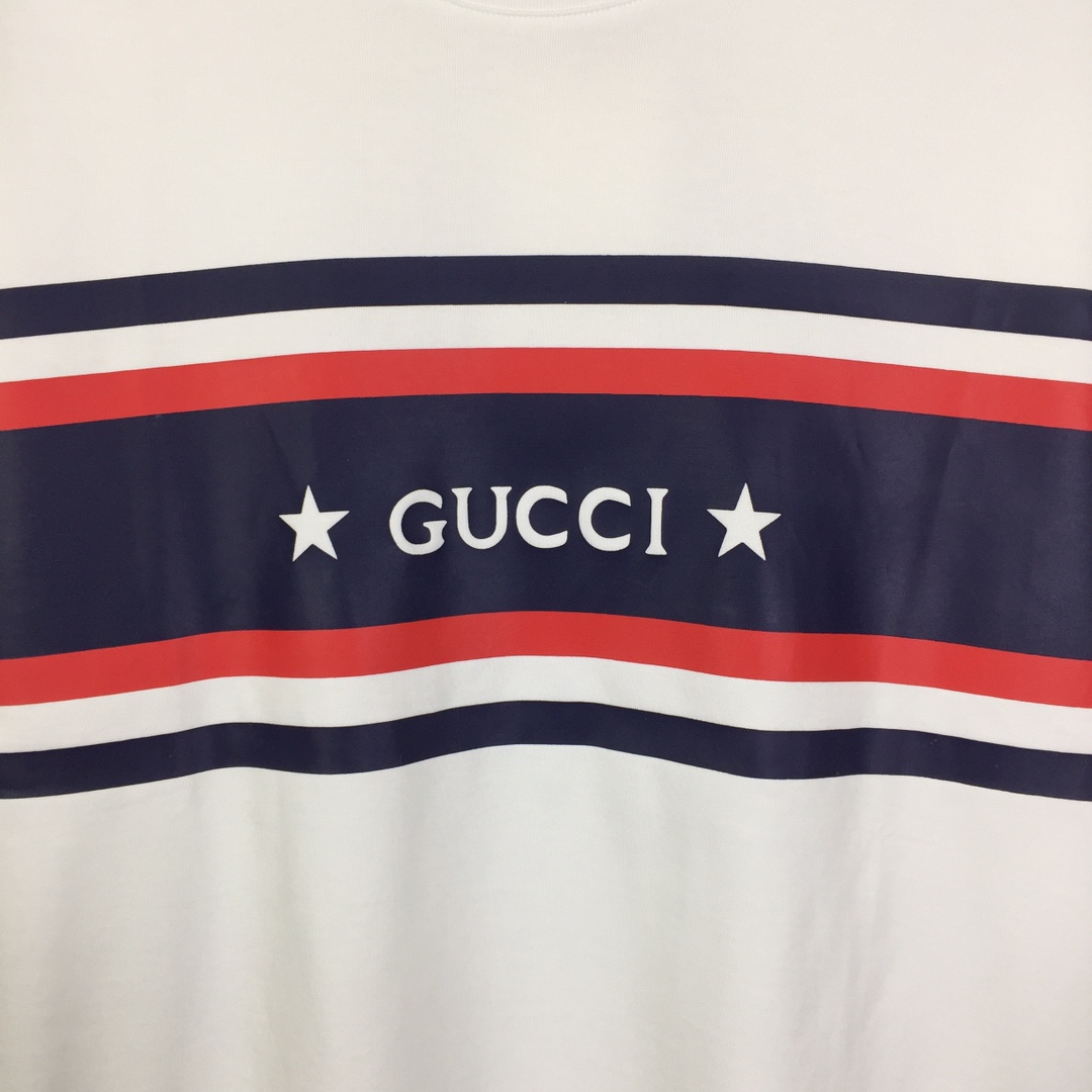 Gucci Cotton Jersey Printed T-shirt   - PerfectKickZ