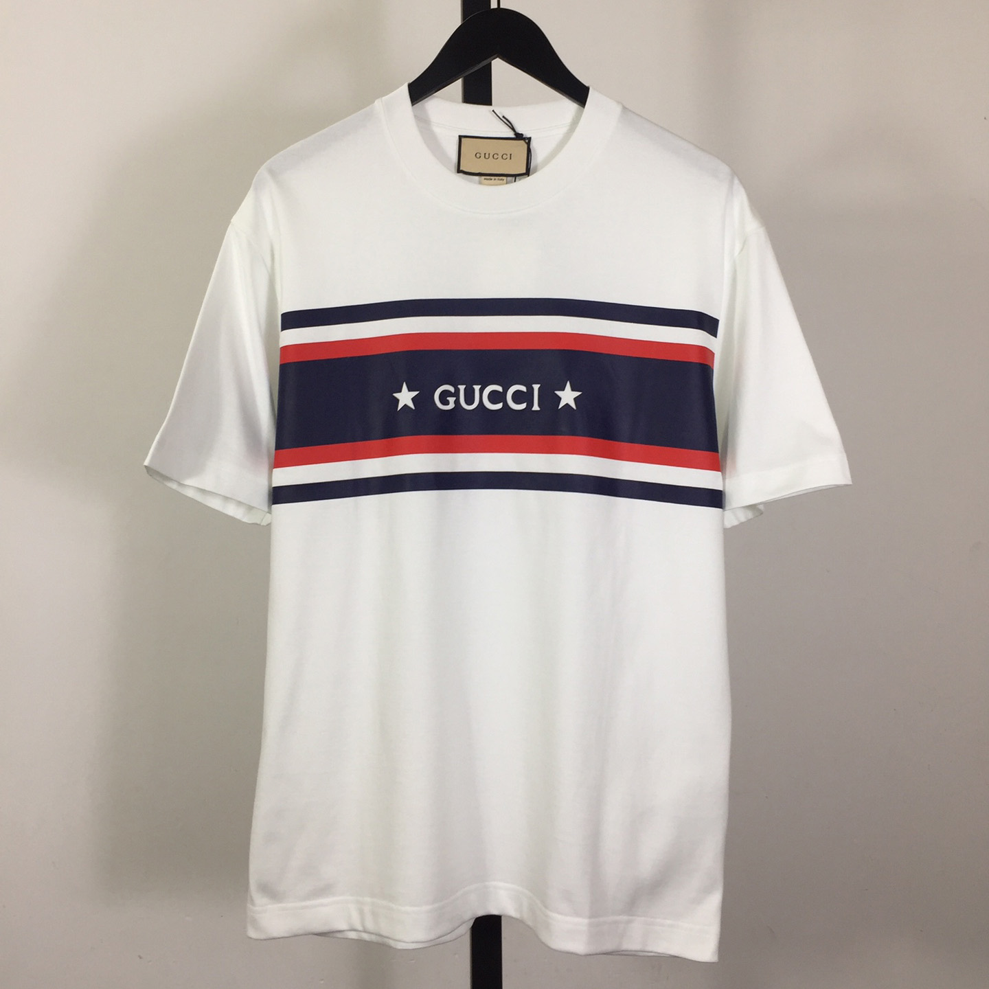 Gucci Cotton Jersey Printed T-shirt   - PerfectKickZ