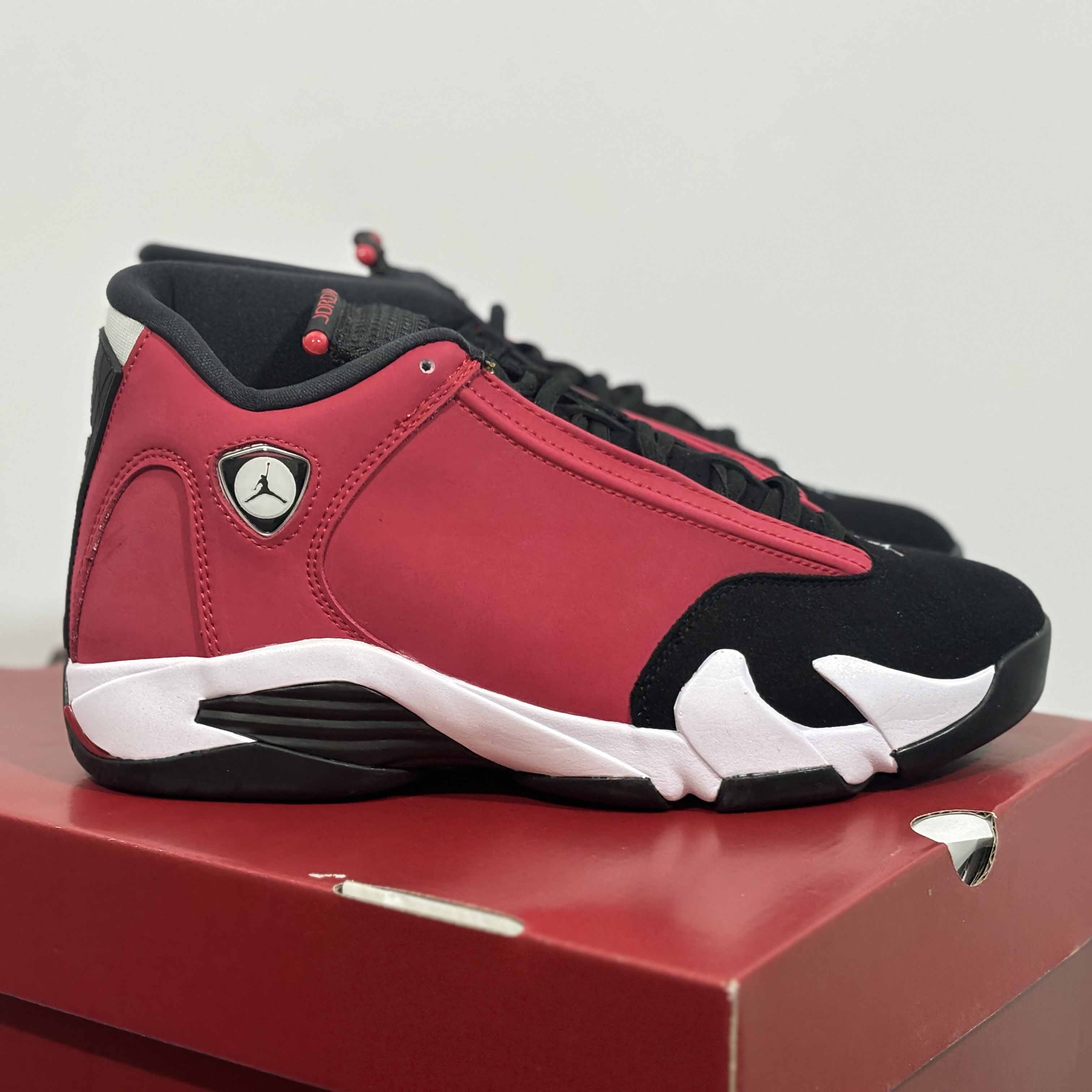 Air Jordan 14 Retro Gym Red Sneakers       487471-006 - PerfectKickZ