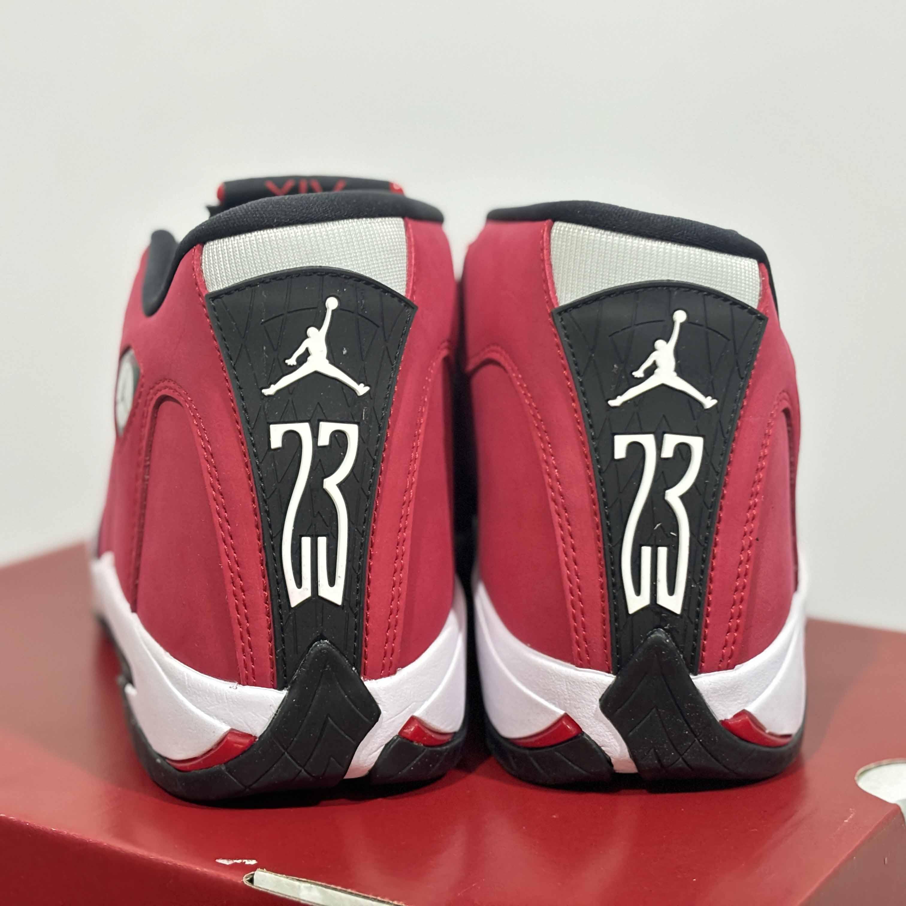 Air Jordan 14 Retro Gym Red Sneakers       487471-006 - PerfectKickZ