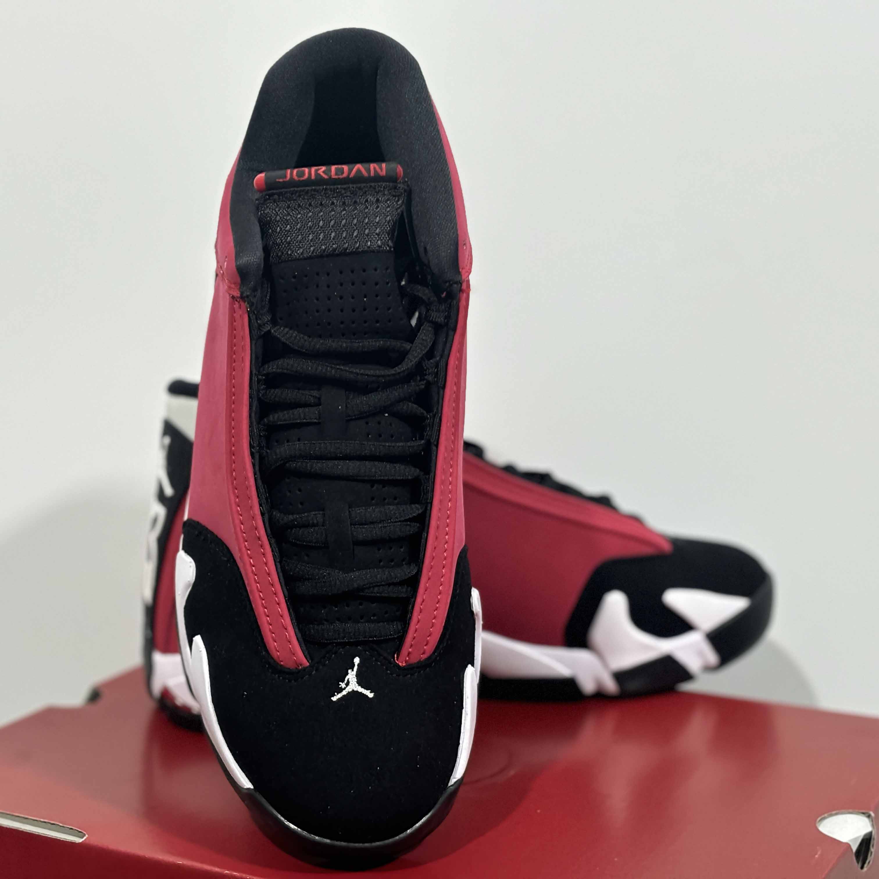 Air Jordan 14 Retro Gym Red Sneakers       487471-006 - PerfectKickZ
