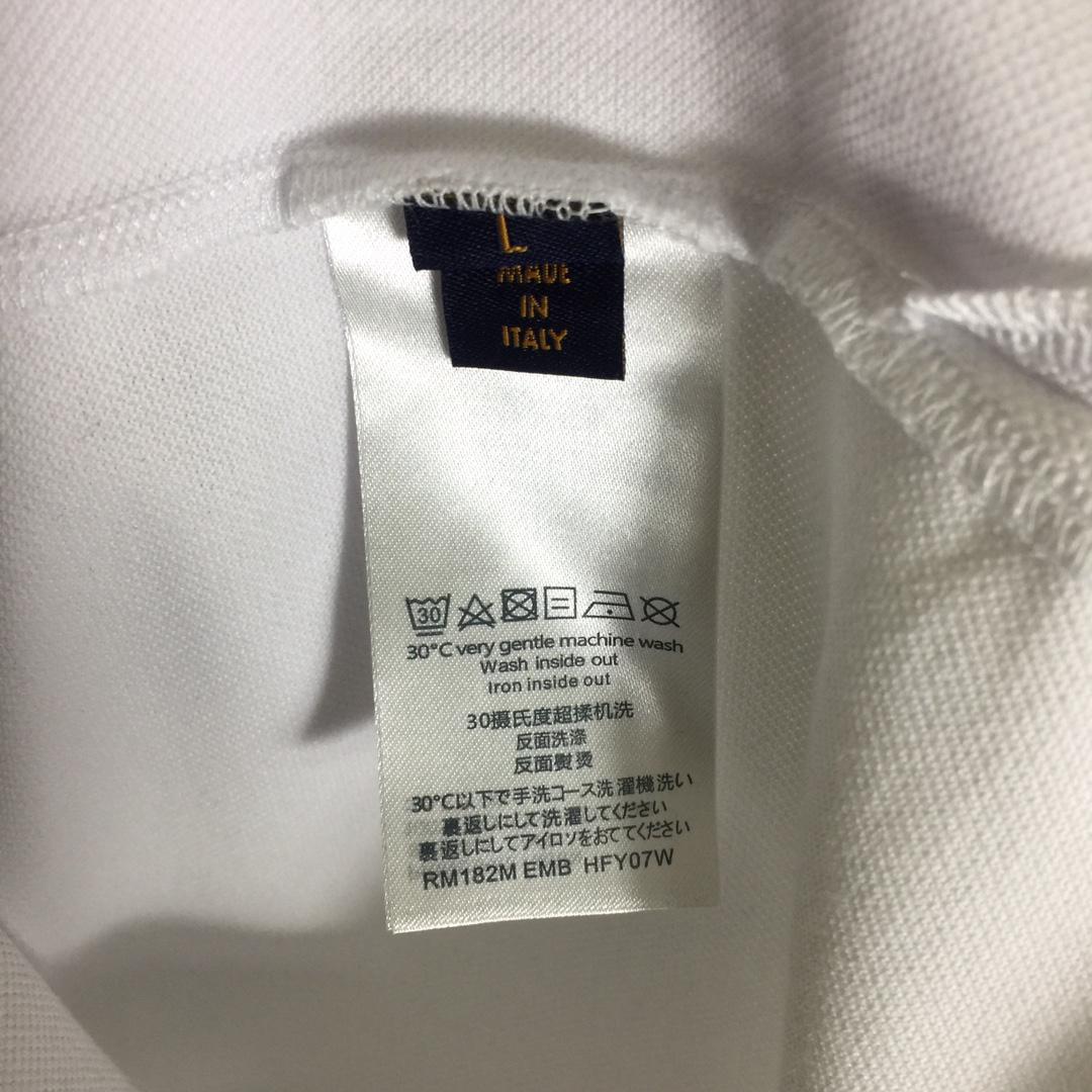 Louis Vuitton Short-Sleeved Cotton Polo Shirt    - PerfectKickZ