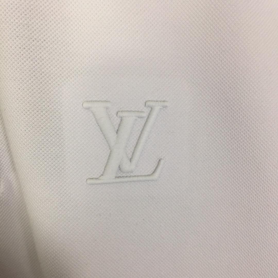 Louis Vuitton Short-Sleeved Cotton Polo Shirt    - PerfectKickZ