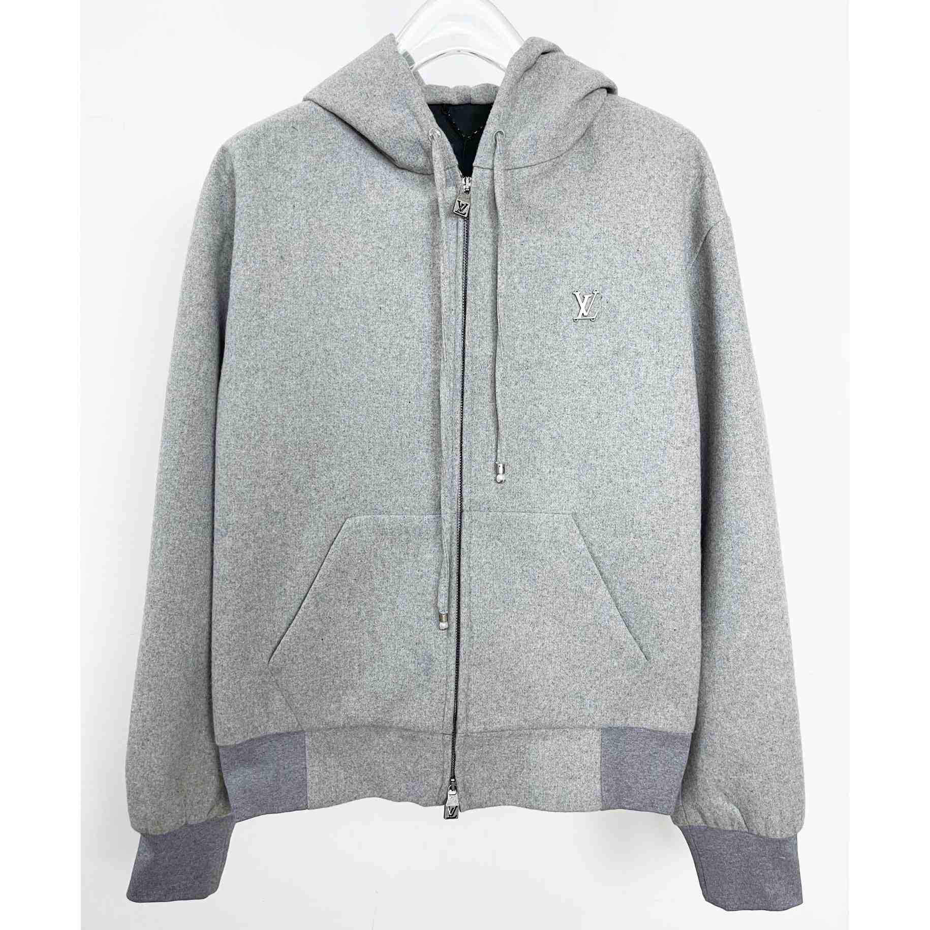 Louis Vuitton Tailored Technical Wool Hooded Blouson     1AFYBT - PerfectKickZ