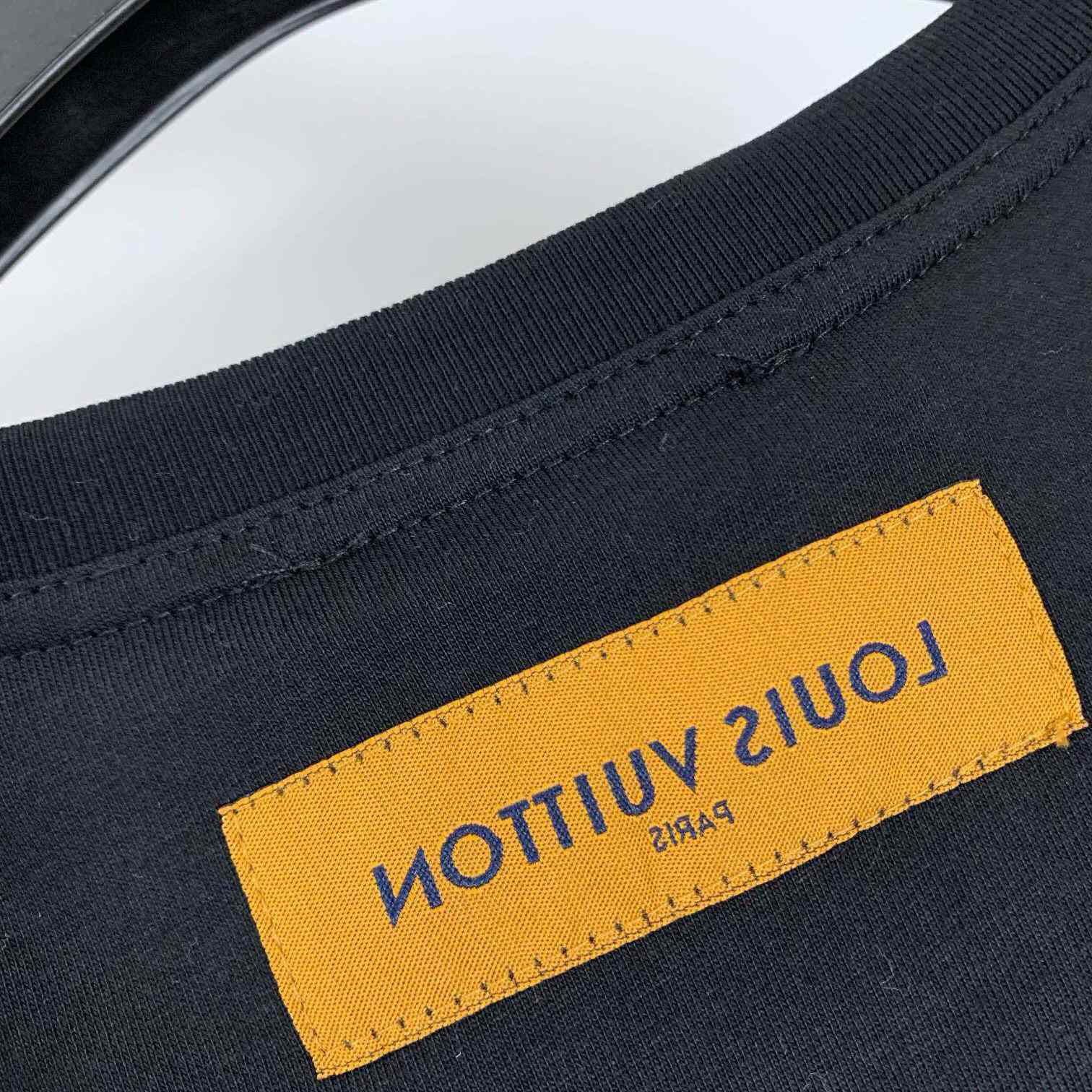 Louis Vuitton Logo Cotton T-Shirt    - PerfectKickZ
