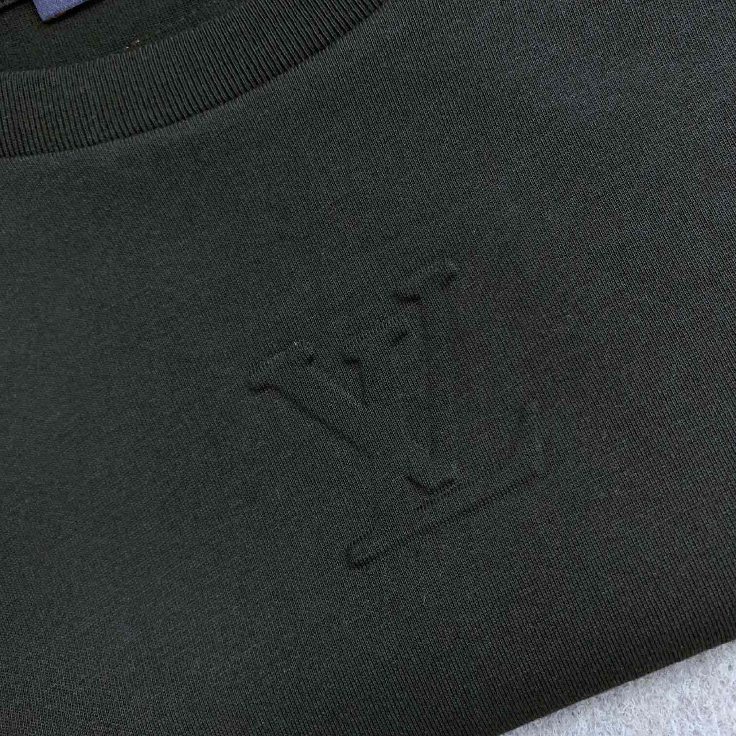 Louis Vuitton Logo Cotton T-Shirt    - PerfectKickZ